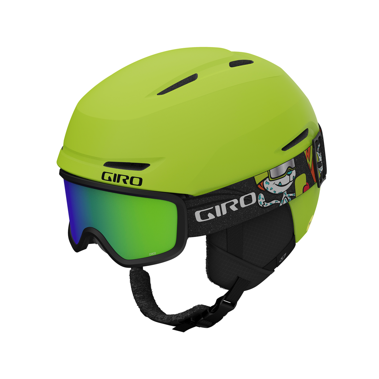 Giro Spur Flash Combo Unisex, grün, Grösse: XS