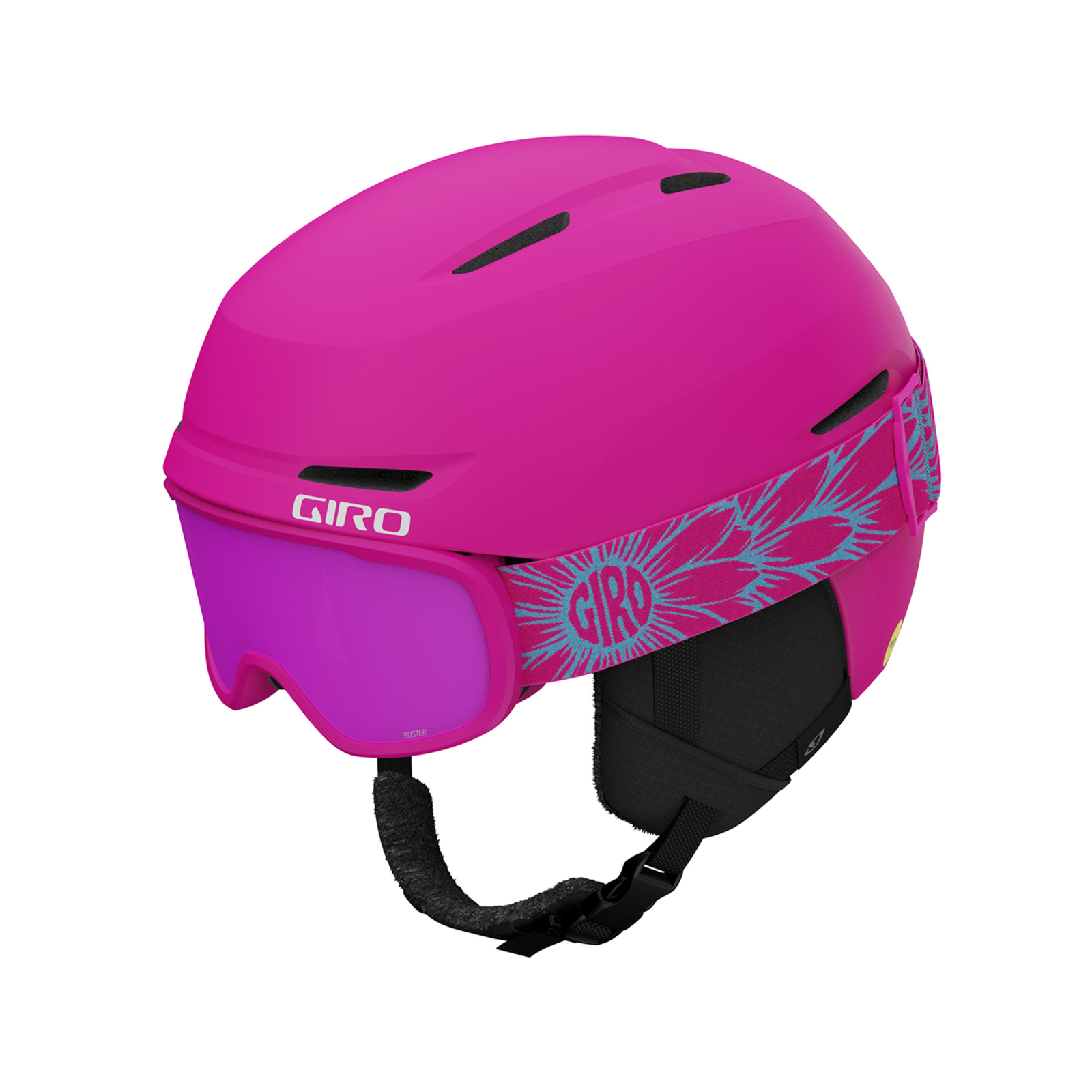 Giro Spur Flash Combo Unisex, pink, Grösse: XS