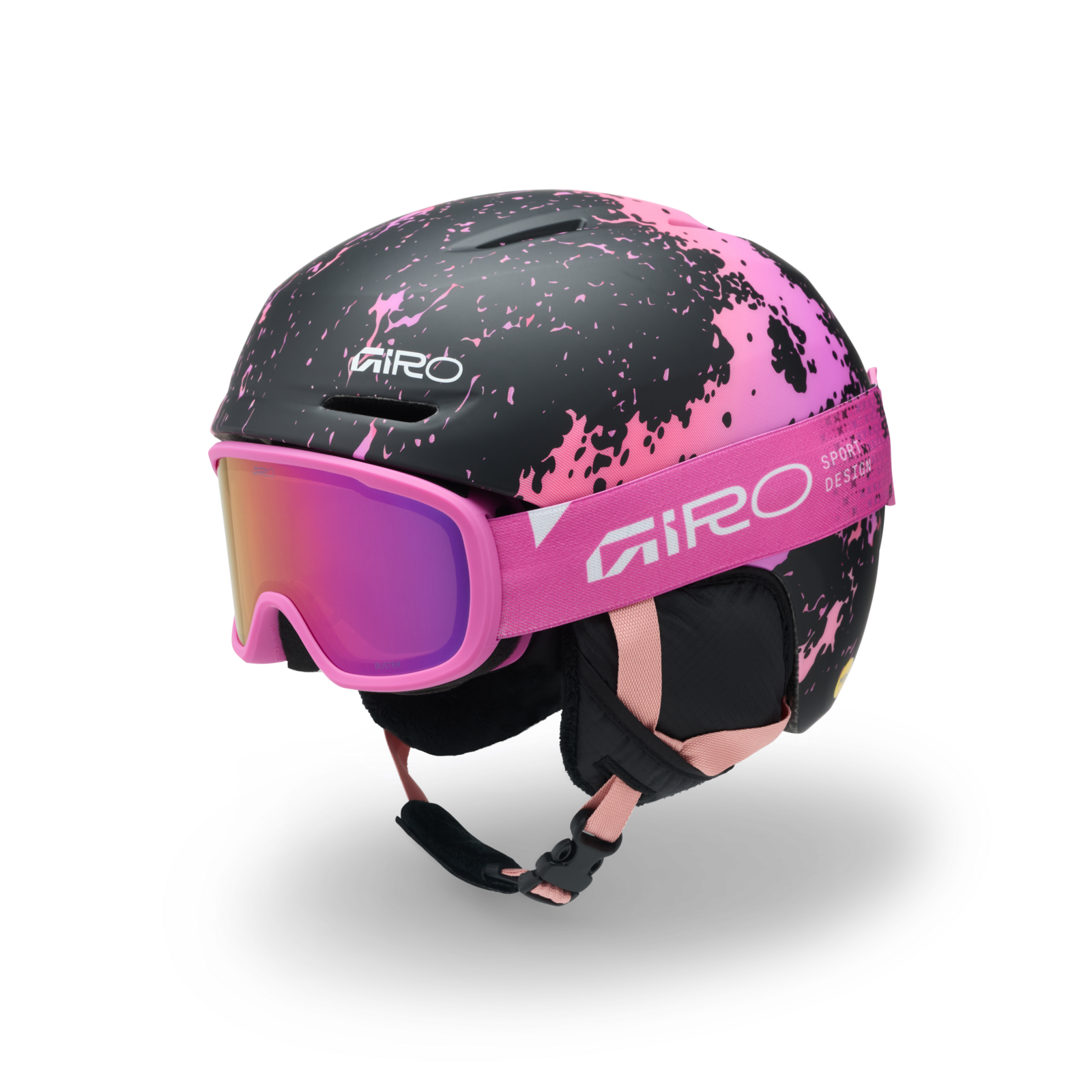 Giro Spur Combo Pack unisex, pink, Grösse: XS