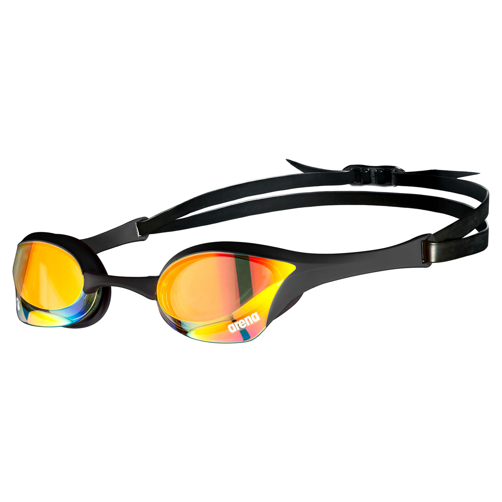 Image of Arena Cobra Ultra Swipe Mirror Schwimmbrille orange, Harte GläserVerspiegelte Gläser