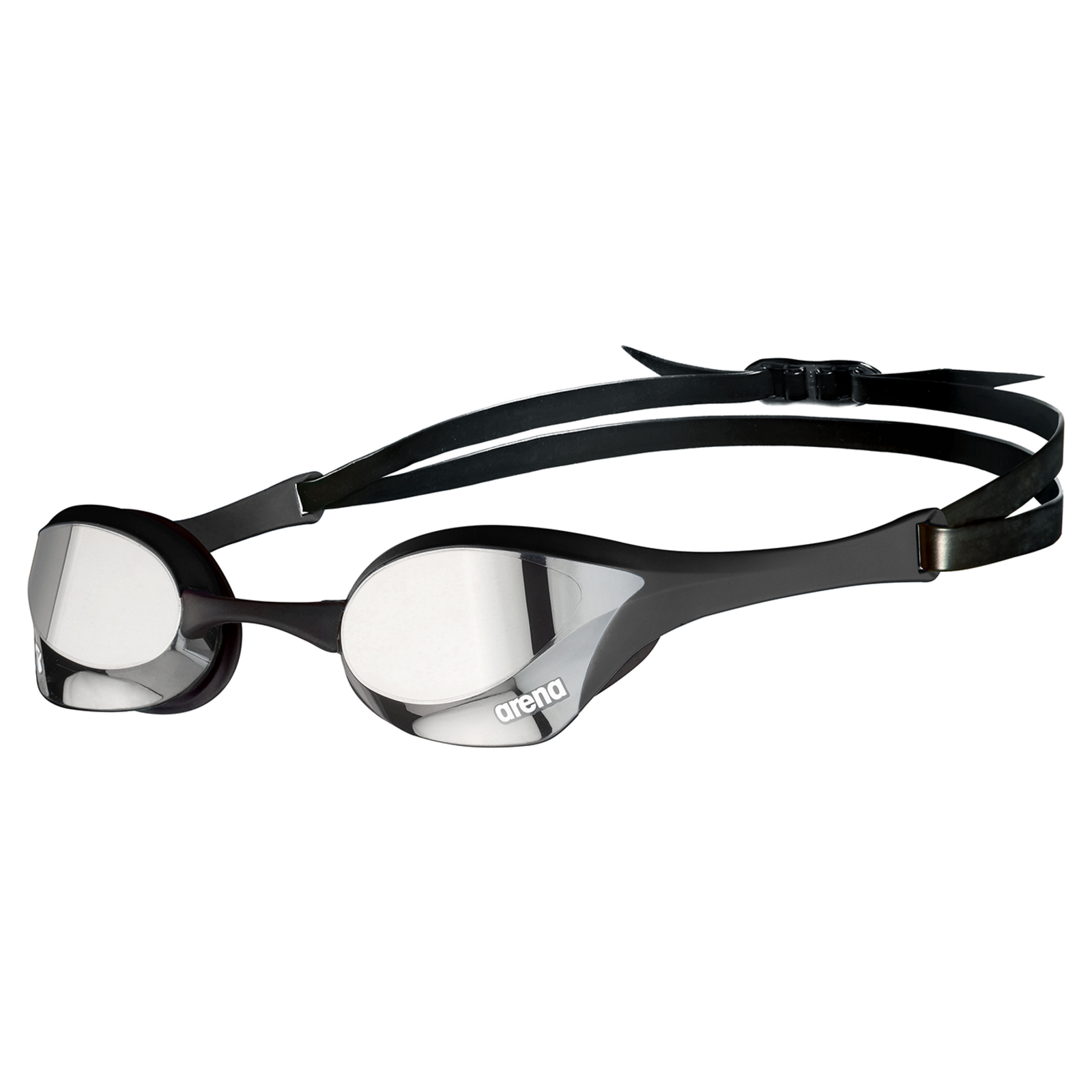 Image of Arena Cobra Ultra Swipe Mirror Schwimmbrille schwarz, Harte GläserVerspiegelte Gläser
