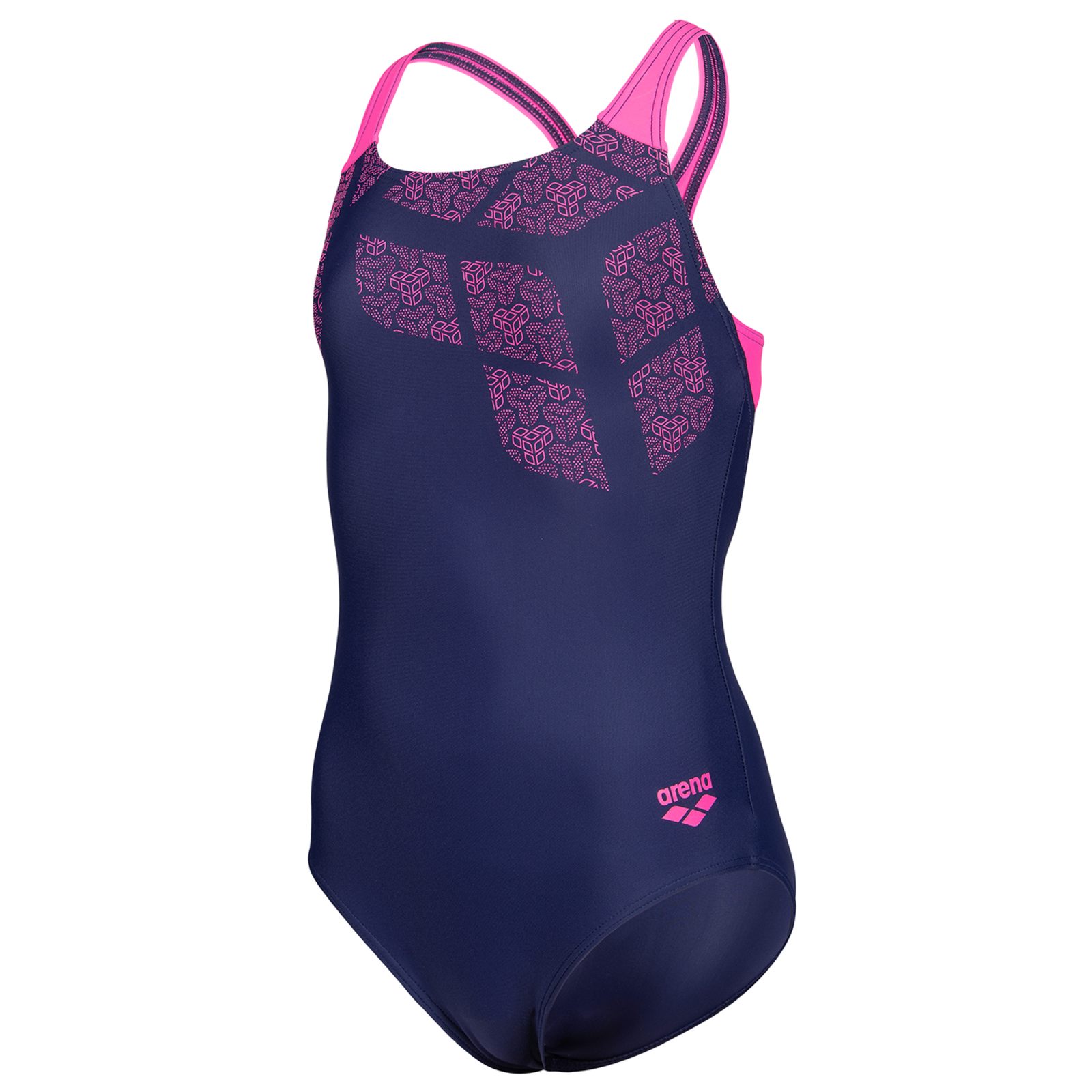 Arena G Arena Kikko Swimsuit Swim Pro Back Badeanzug Mädchen, blau, Grösse: 152