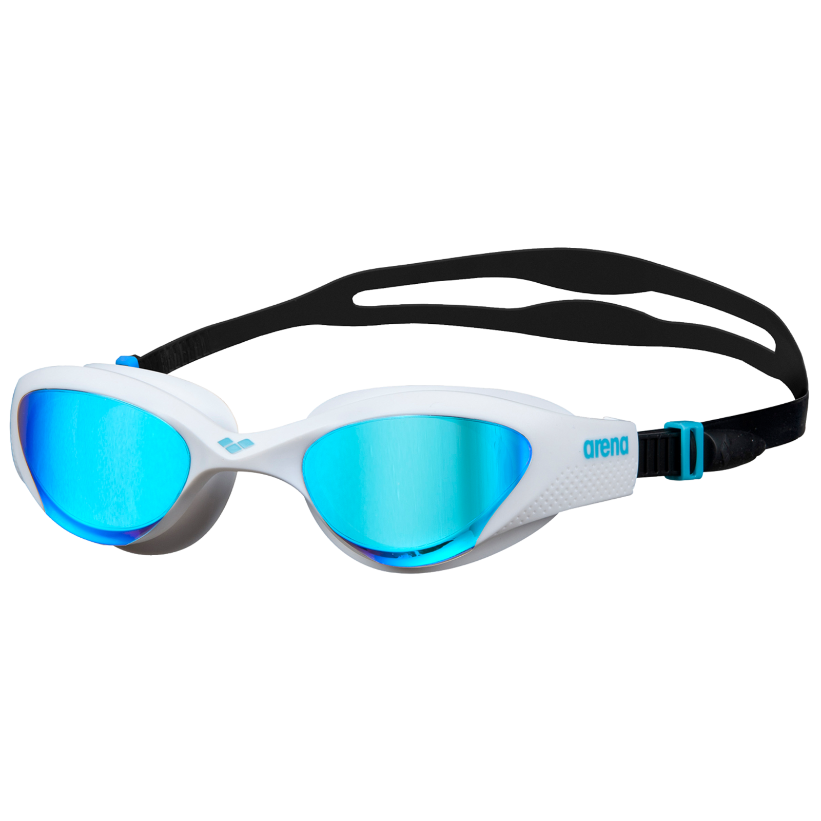Image of Arena The One Mirror Schwimmbrille weiss, Harte GläserVerspiegelte Gläser