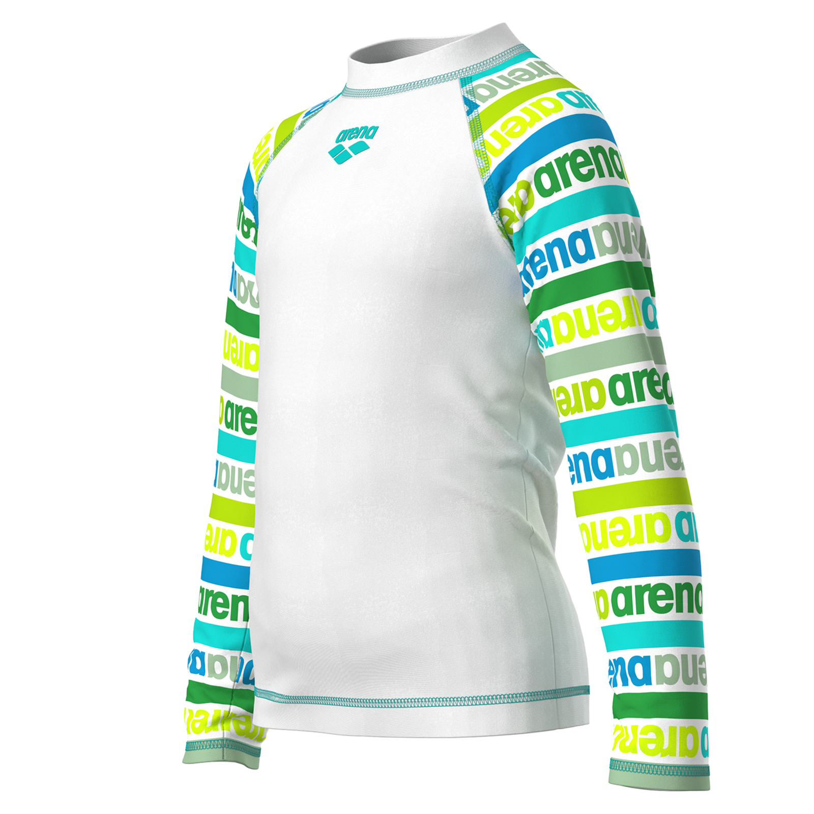 Image of Arena Kids Friends Uv L/S Tee UV Shirt unisex, weiss, Grösse: 110