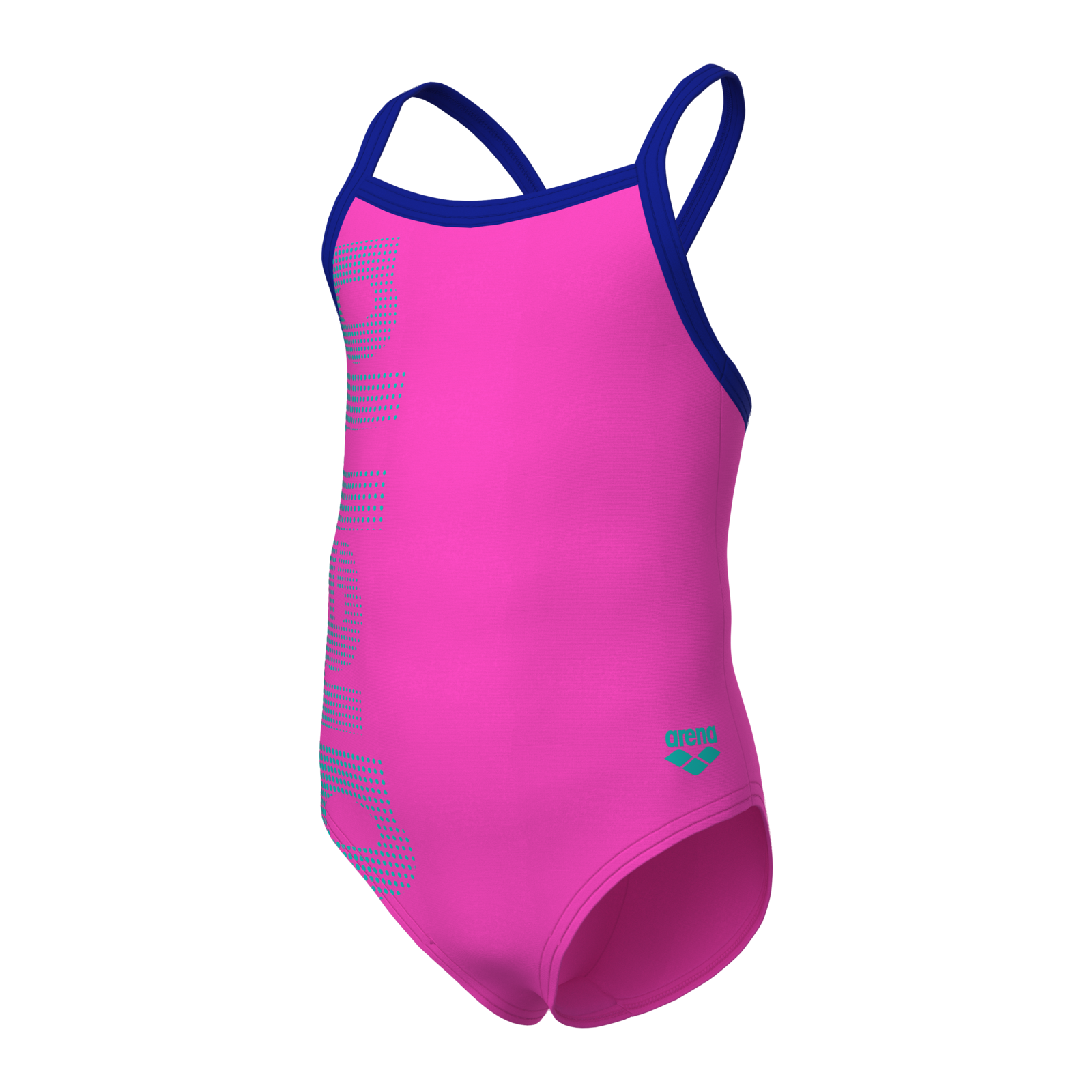 Arena Kids G Arena Logo One Piece Badeanzug Mädchen, pink, Grösse: 110