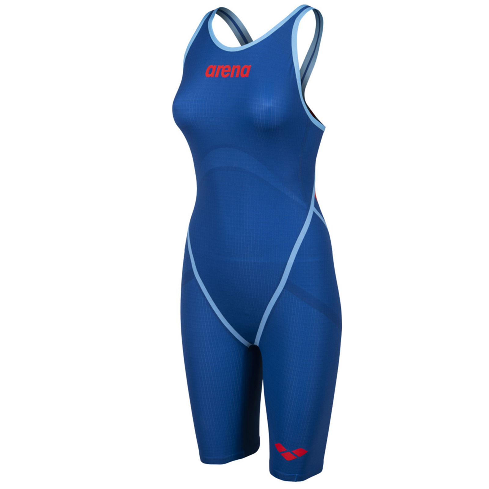 Arena Powerskin Carbon Core Fx Ob Wettkampfanzug Damen, blau, Grösse: D 38