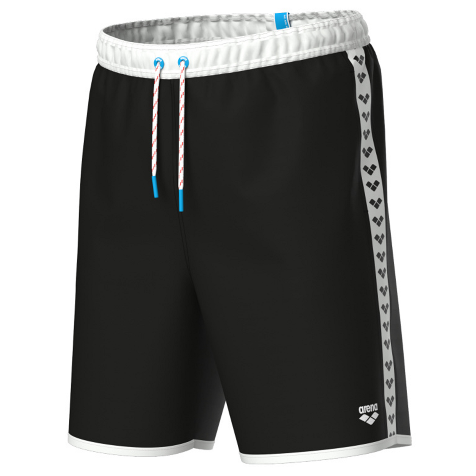 Arena Icons Team Stripe Unisex Bermuda Herren, schwarz, Grösse: S