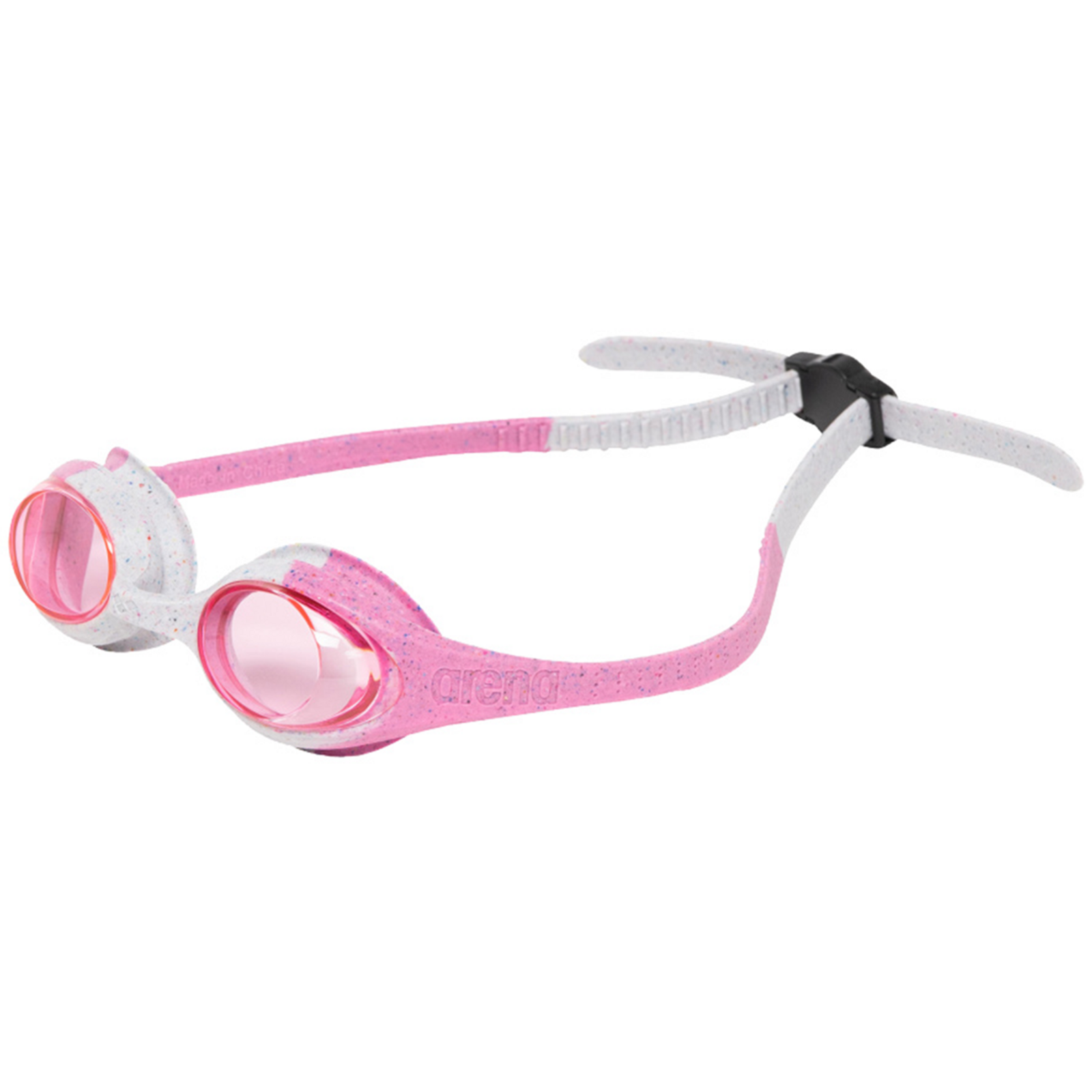 Image of Arena Kids Spider Schwimmbrille pink, Harte GläserUnverspiegelte Gläser