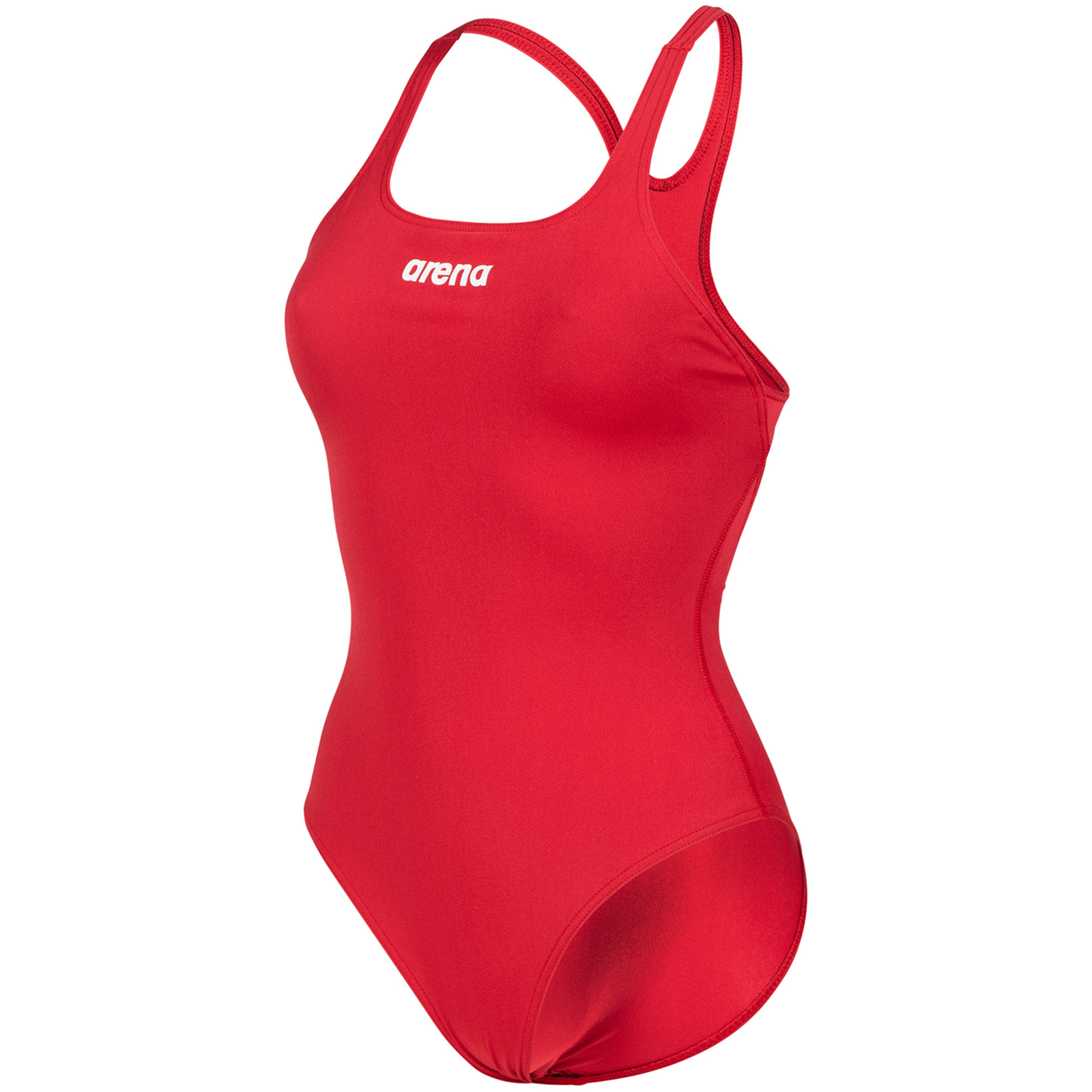 Arena Team Swimsuit Swim Pro Solid Badeanzug Damen, rot, Grösse: D 46