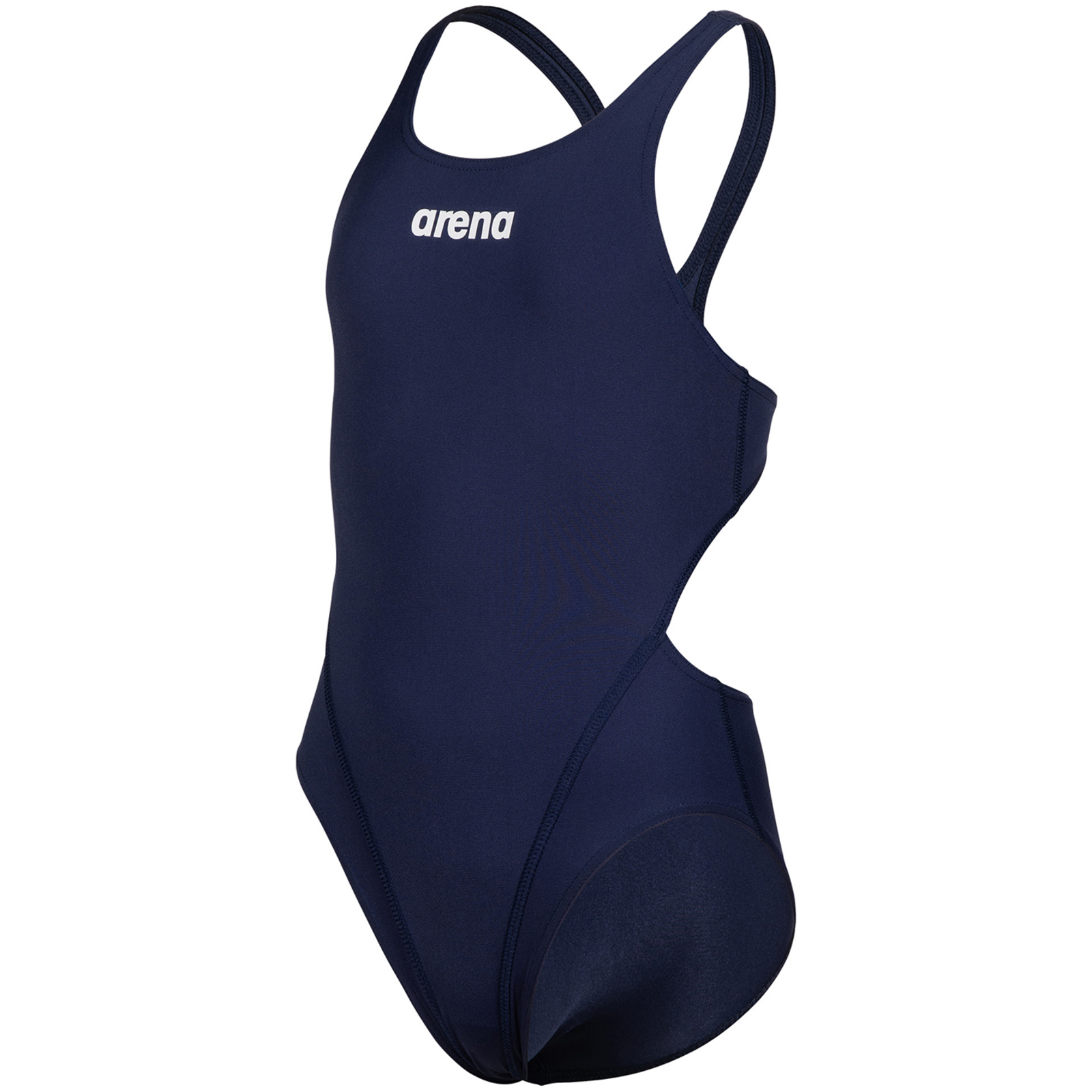 Image of Arena Team Swimsuit Swim Tech Solid Badeanzug Mädchen, blau, Grösse: 116