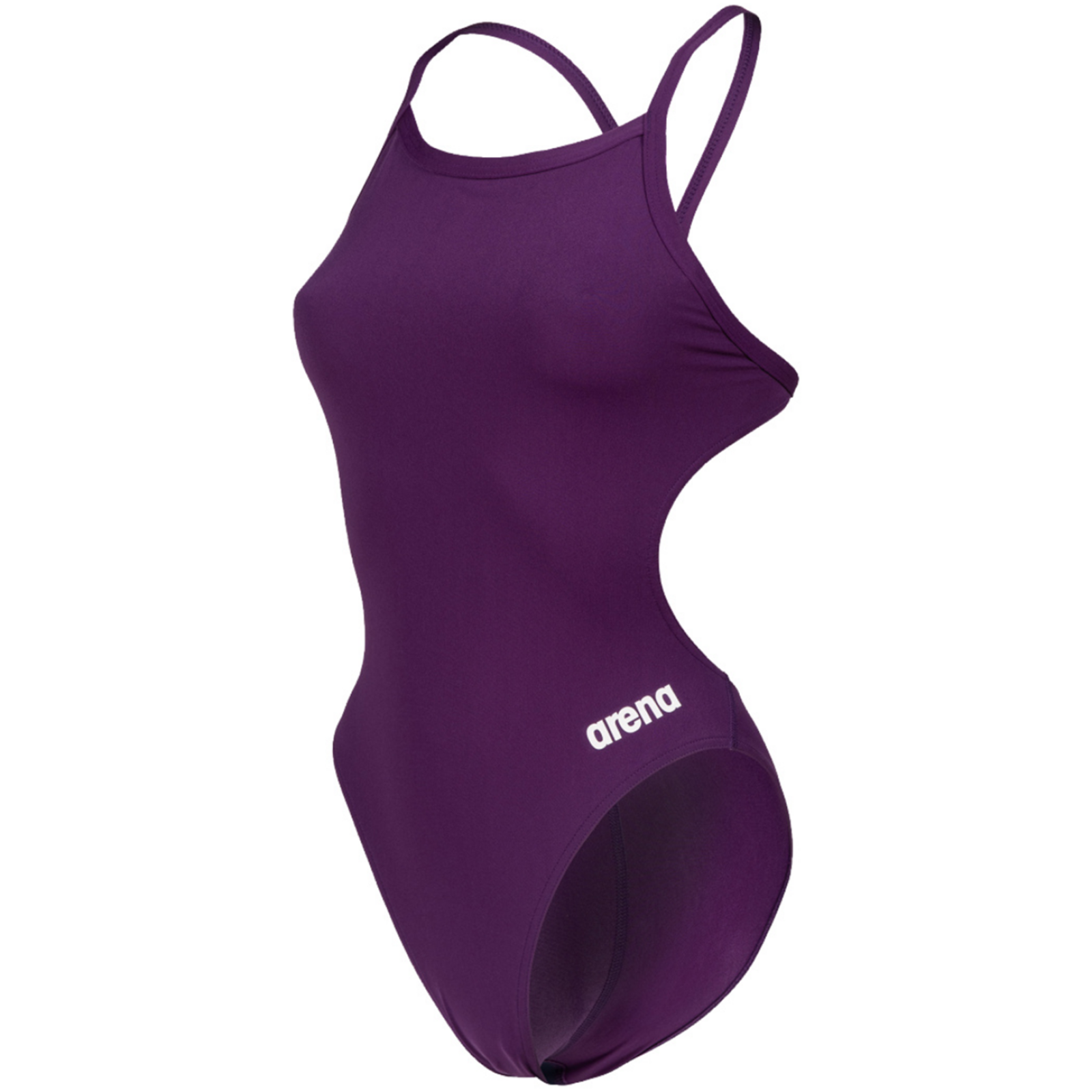 Arena Team Swimsuit Challenge Solid Badeanzug Damen, violett, Grösse: D 42