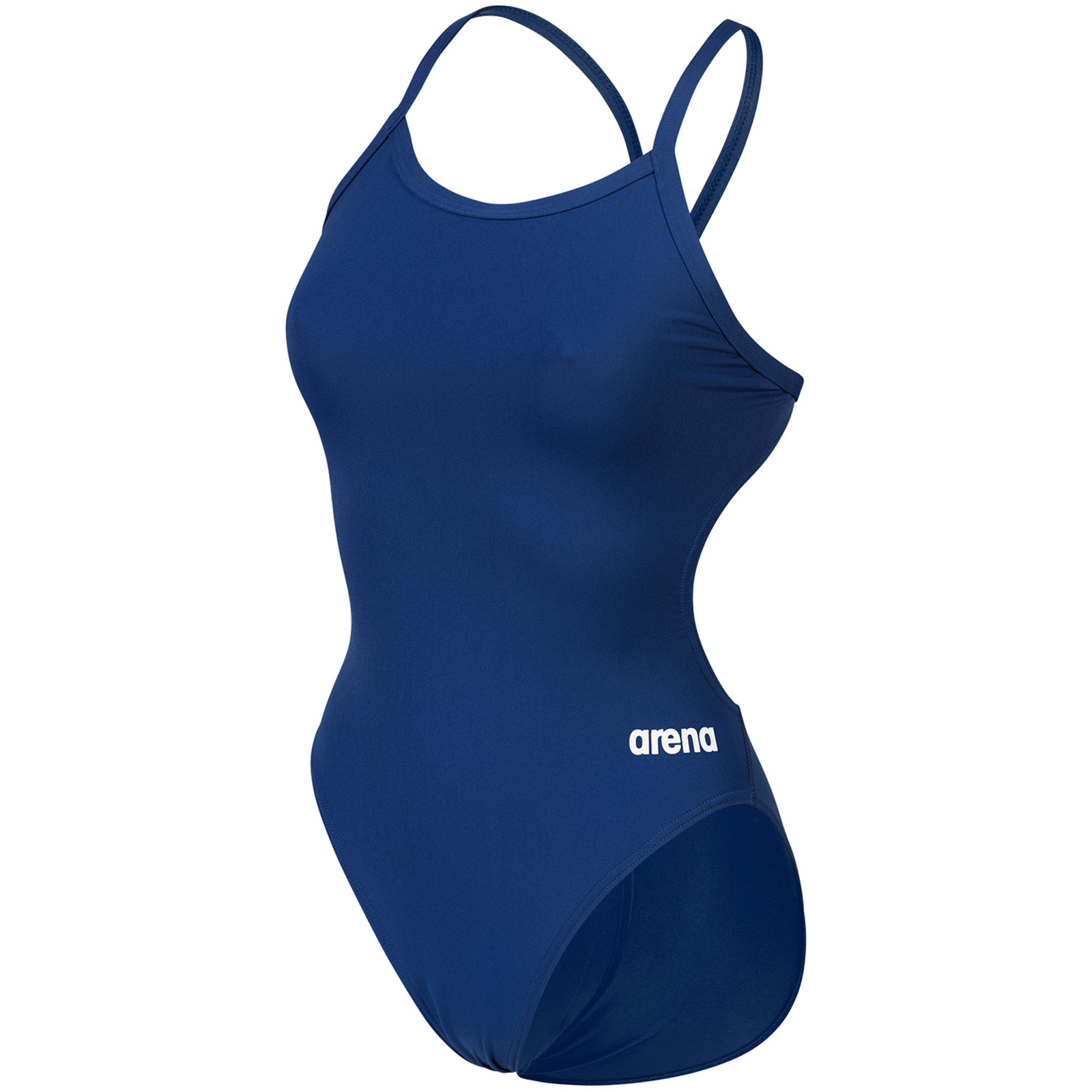 Arena Team Swimsuit Challenge Solid Badeanzug Damen, blau, Grösse: D 38