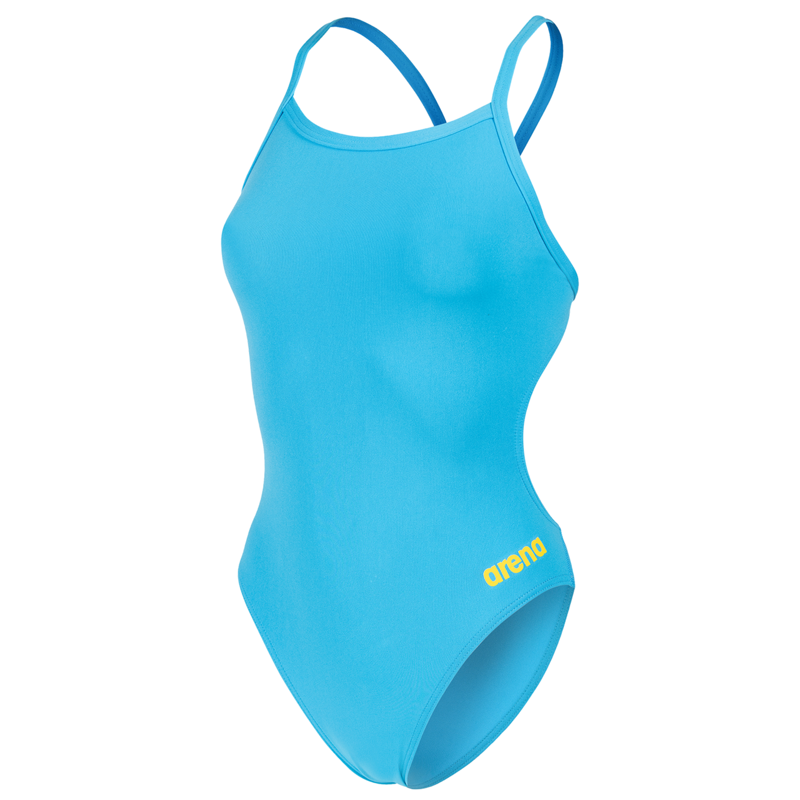 Arena Team Swimsuit Challenge Solid Badeanzug Damen, blau, Grösse: D 38