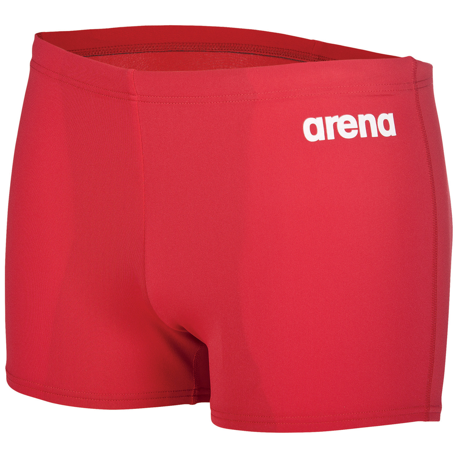 Arena Team Swim Short Solid Herren, rot, Grösse: D 3