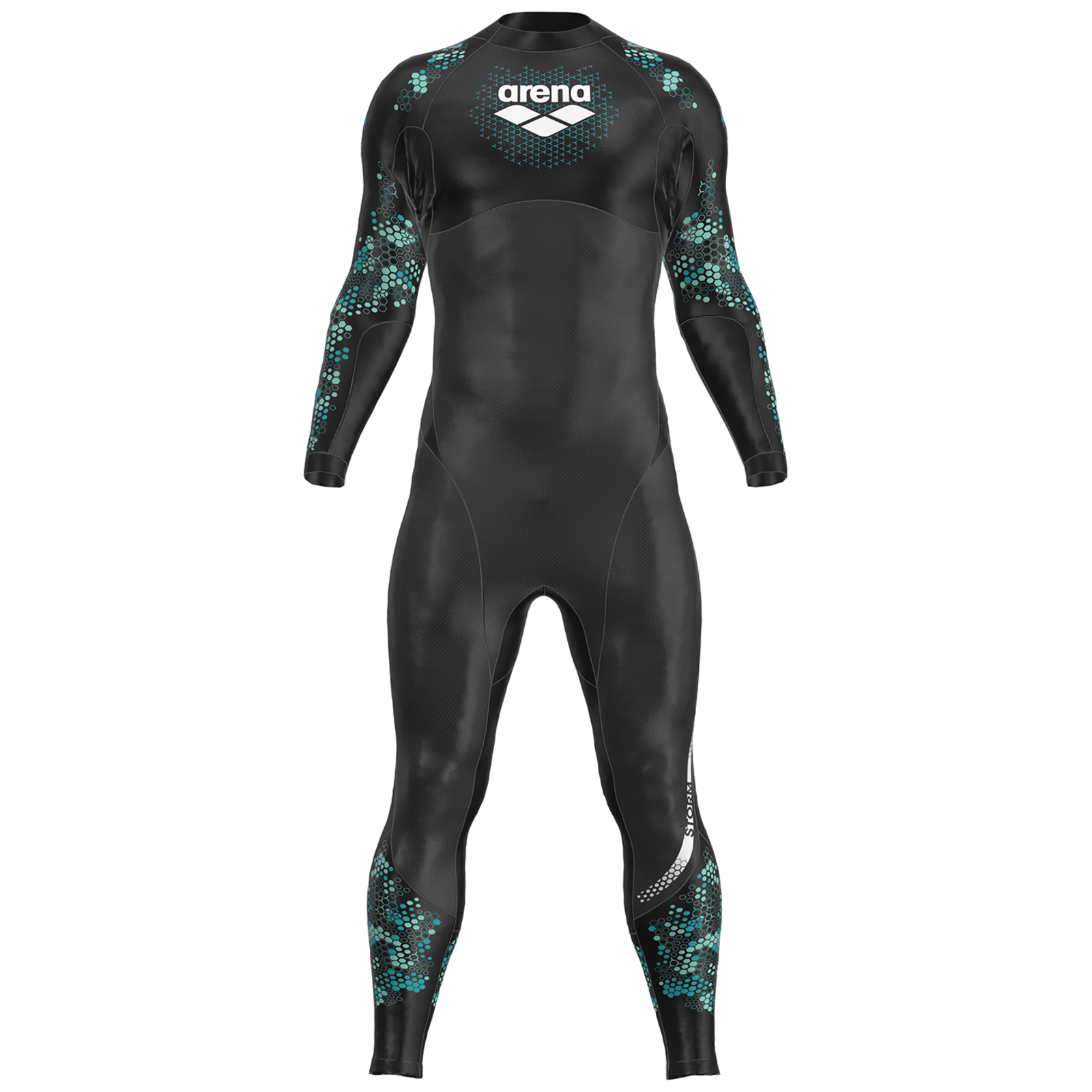 Arena Storm Wetsuit Neoprenanzug Herren, schwarz, Grösse: XL