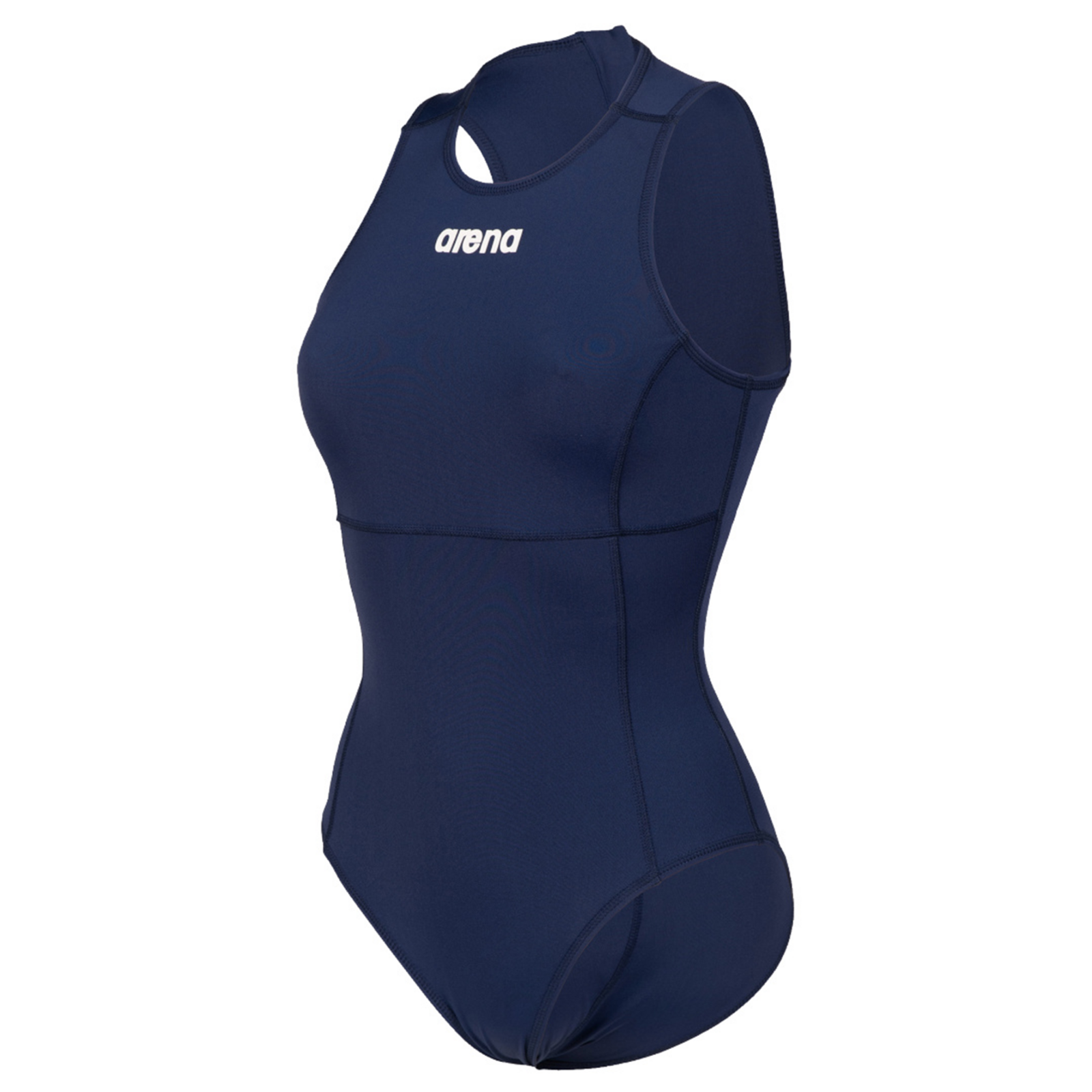 Arena Team Swimsuit Waterpolo Solid Badeanzug Damen, blau, Grösse: D 44