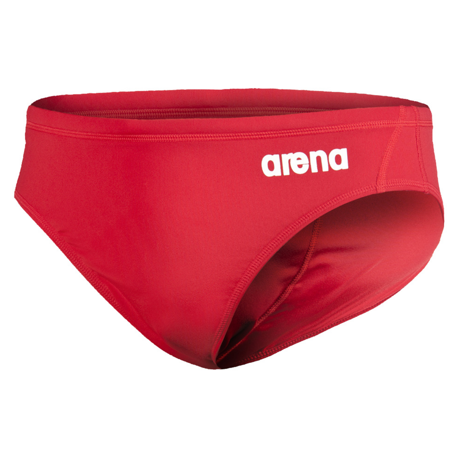 Arena Team Swim Briefs Waterpolo Solid Swim Slip Herren, rot, Grösse: D 10