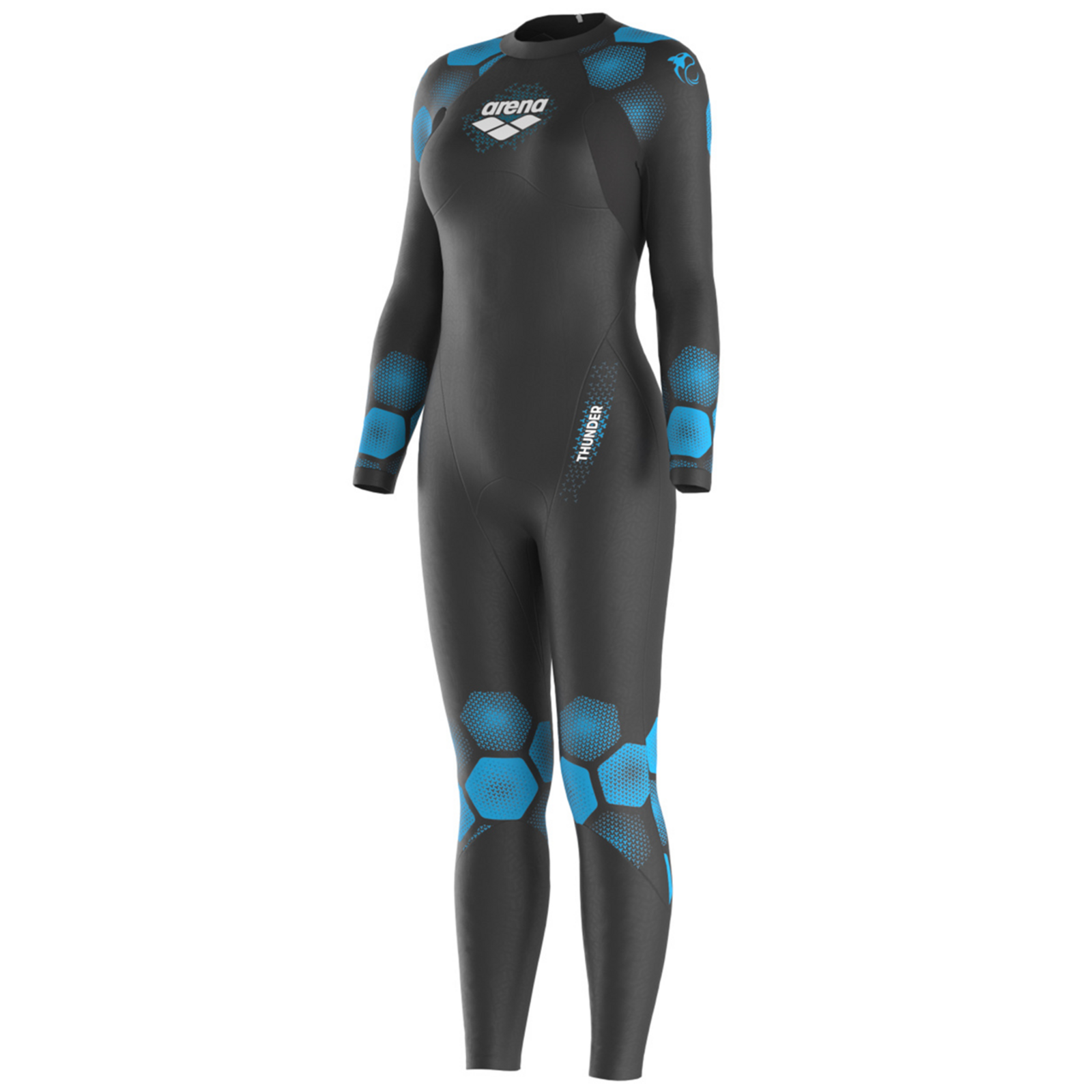 Arena Thunder Wetsuit Neoprenanzug Damen, schwarz, Grösse: XS