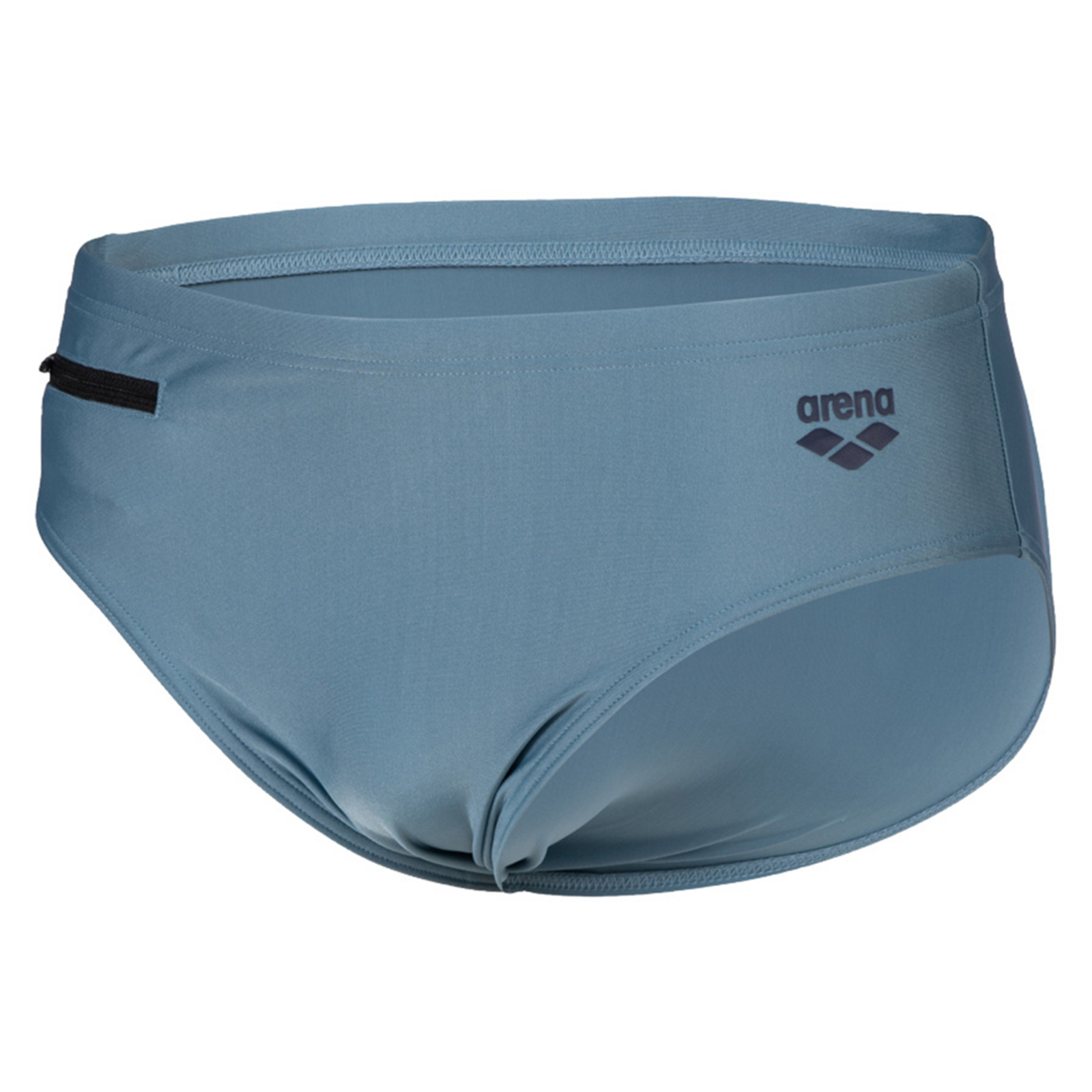 Arena Arena Zip Brief 9Cm Swim Slip Herren, grau, Grösse: D 8
