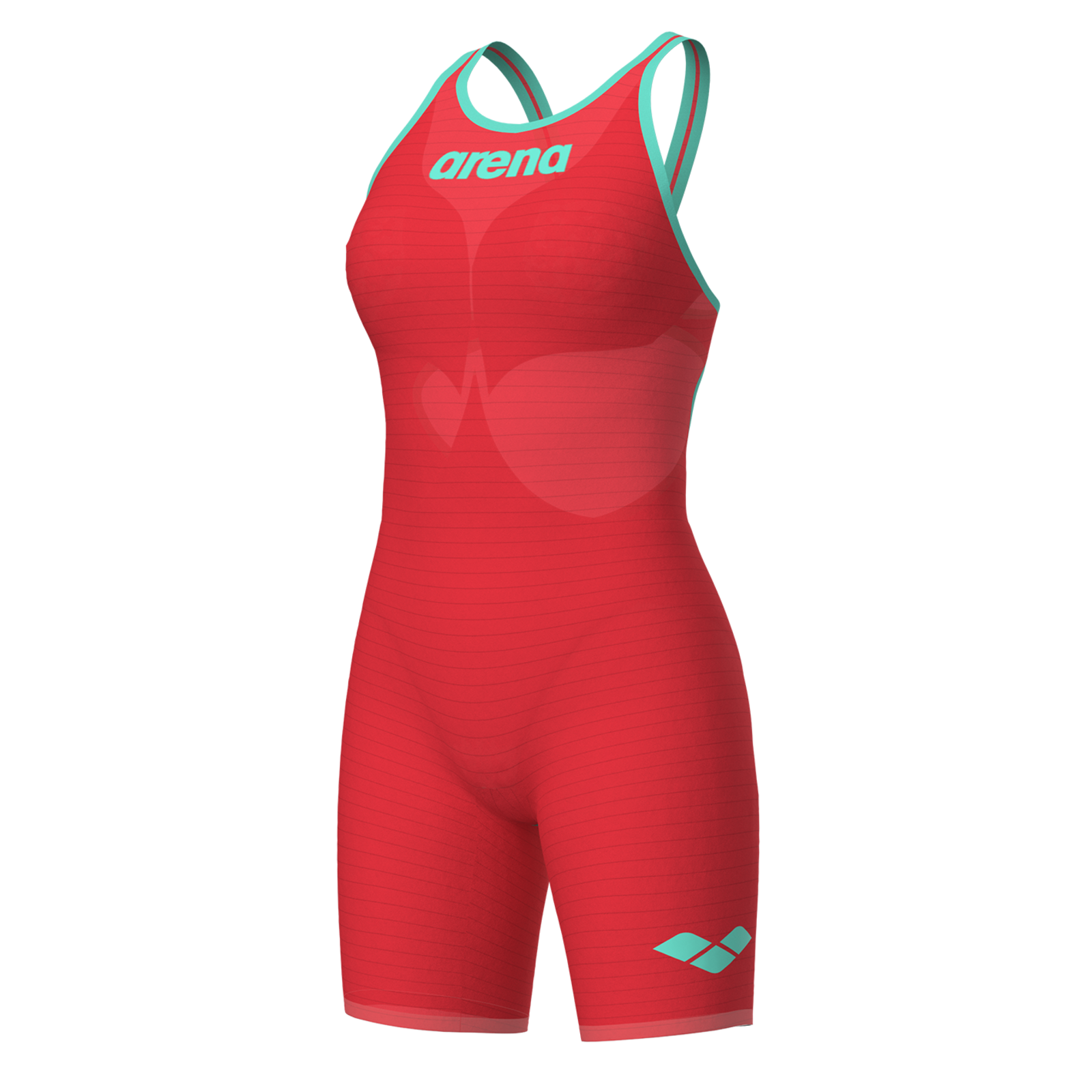 Arena Powerskin Carbon Air2 LE Ob Wettkampfanzug Damen, rot, Grösse: D 26