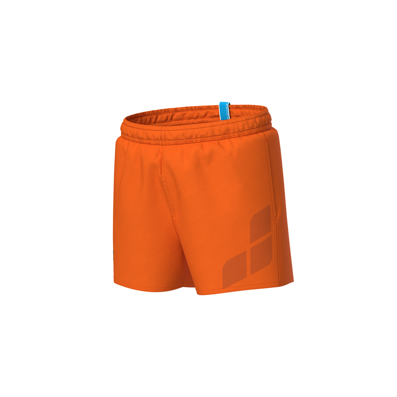 Image of Arena B Beach Short Logo R Beach Short Jungen, orange, Grösse: 116