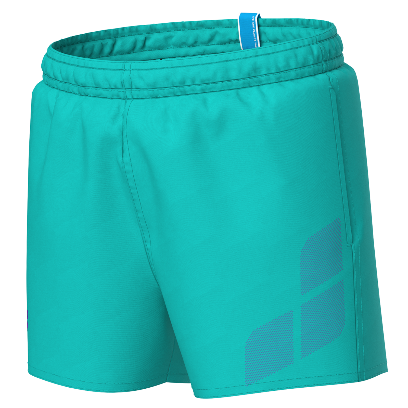 Arena B Beach Short Logo R Beach Short Jungen, blau, Grösse: 164