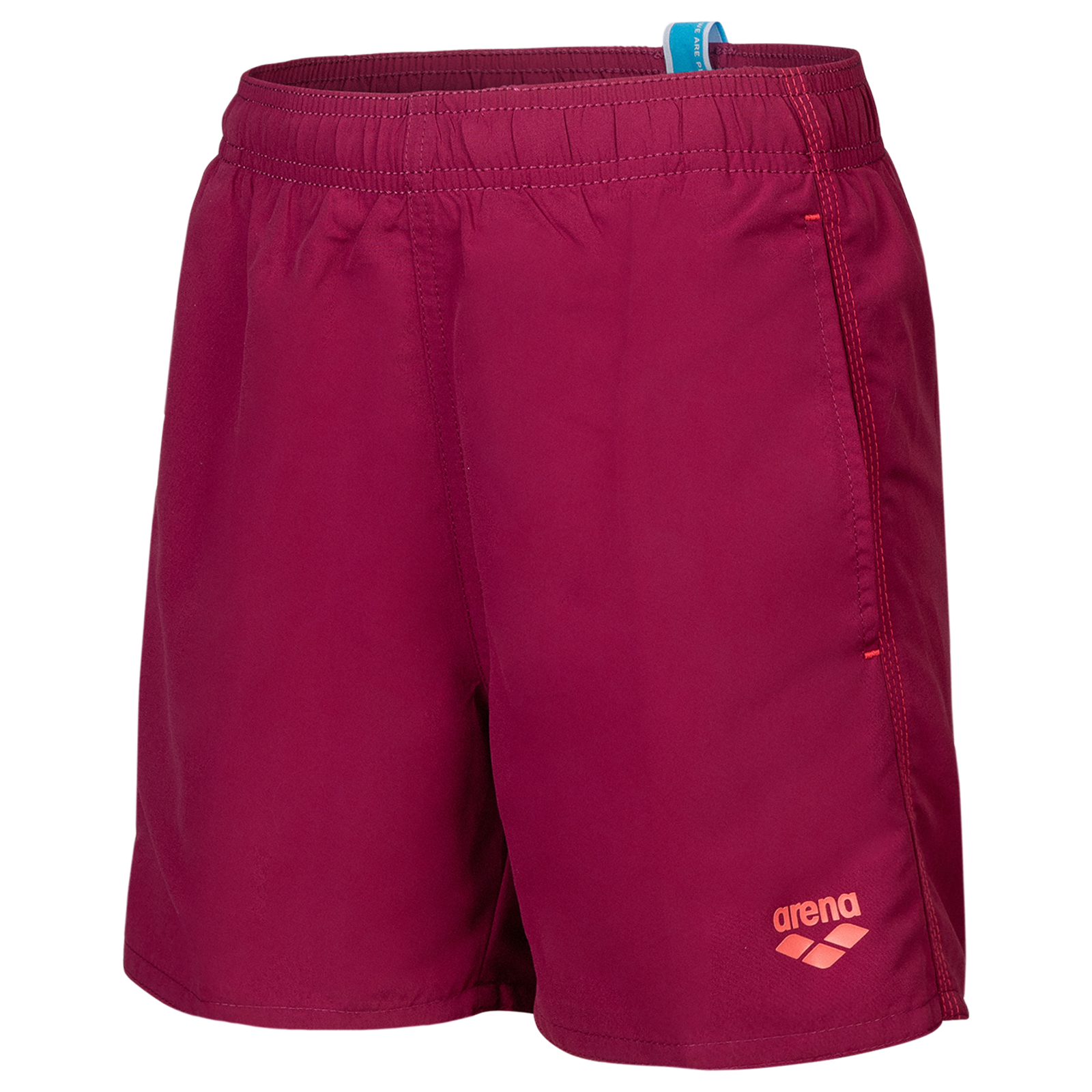 Arena Beach Boxer Solid R Jungen, rot, Grösse: 164