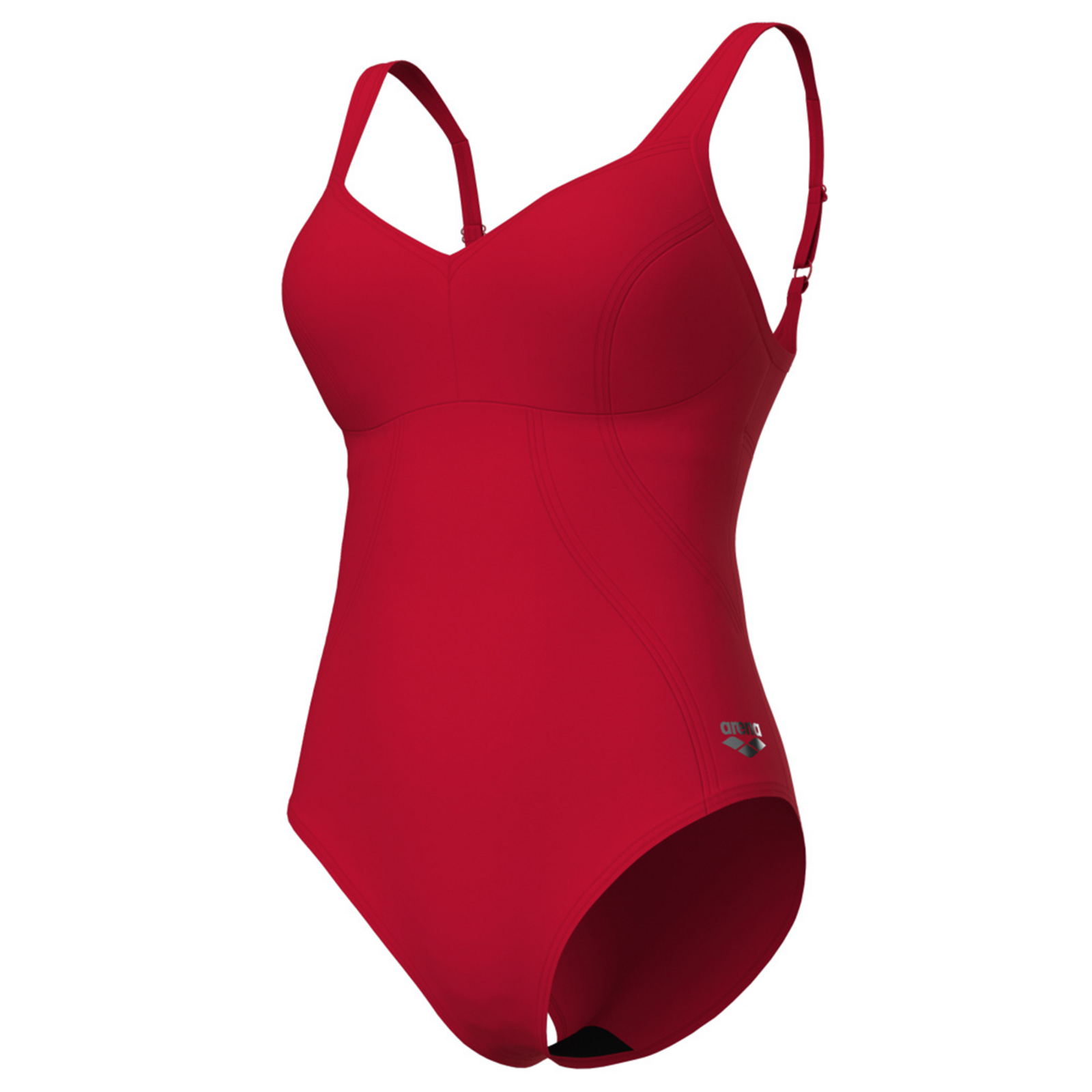 Arena Bodylift Vertigo One Piece C Cup R Badeanzug Damen, rot, Grösse: D 50