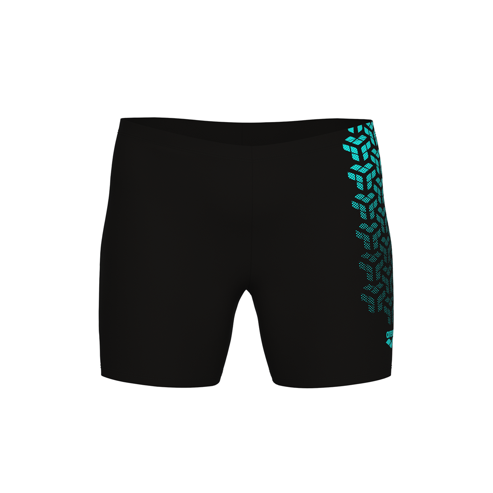 Image of Arena Arena Kikko V Swim Mid Jammer Graphic Herren, schwarz, Grösse: D 4