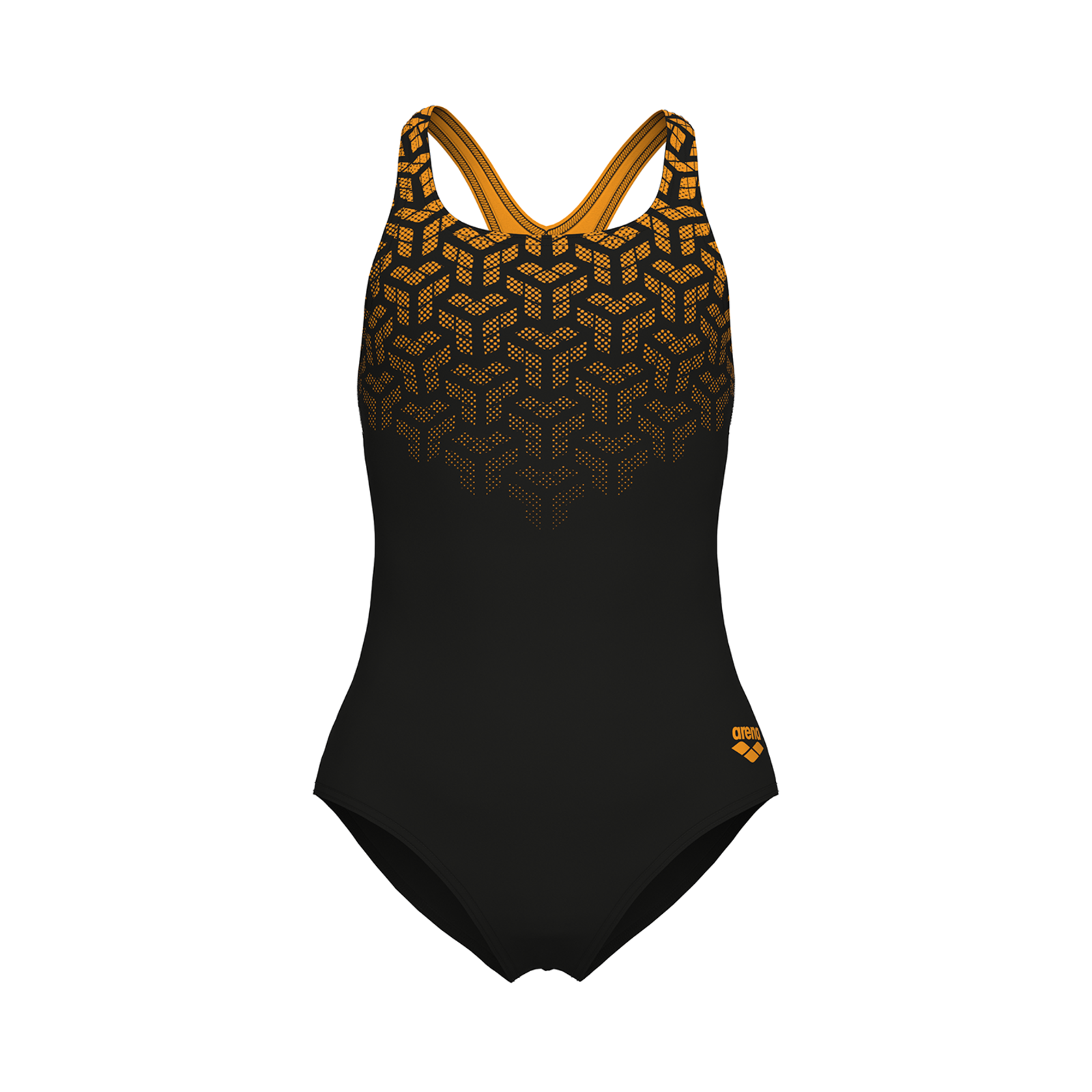Arena Arena Kikko V Swimsuit Swim Pro Back Badeanzug Mädchen, schwarz, Grösse: 128