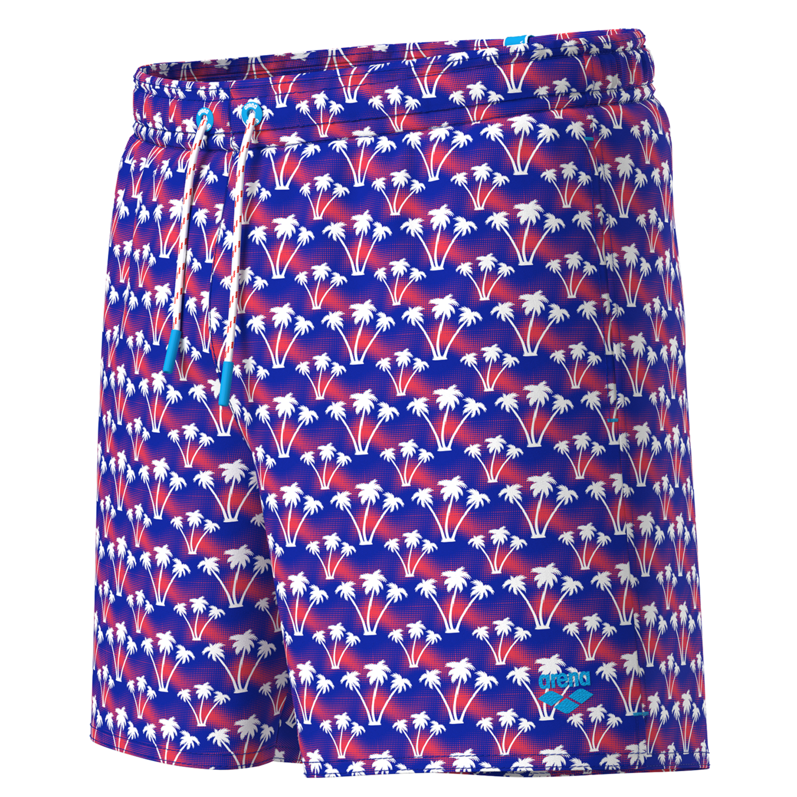 Image of Arena M Beach Boxer Allover Beach Short Herren, mehrfarbig, Grösse: 3XL