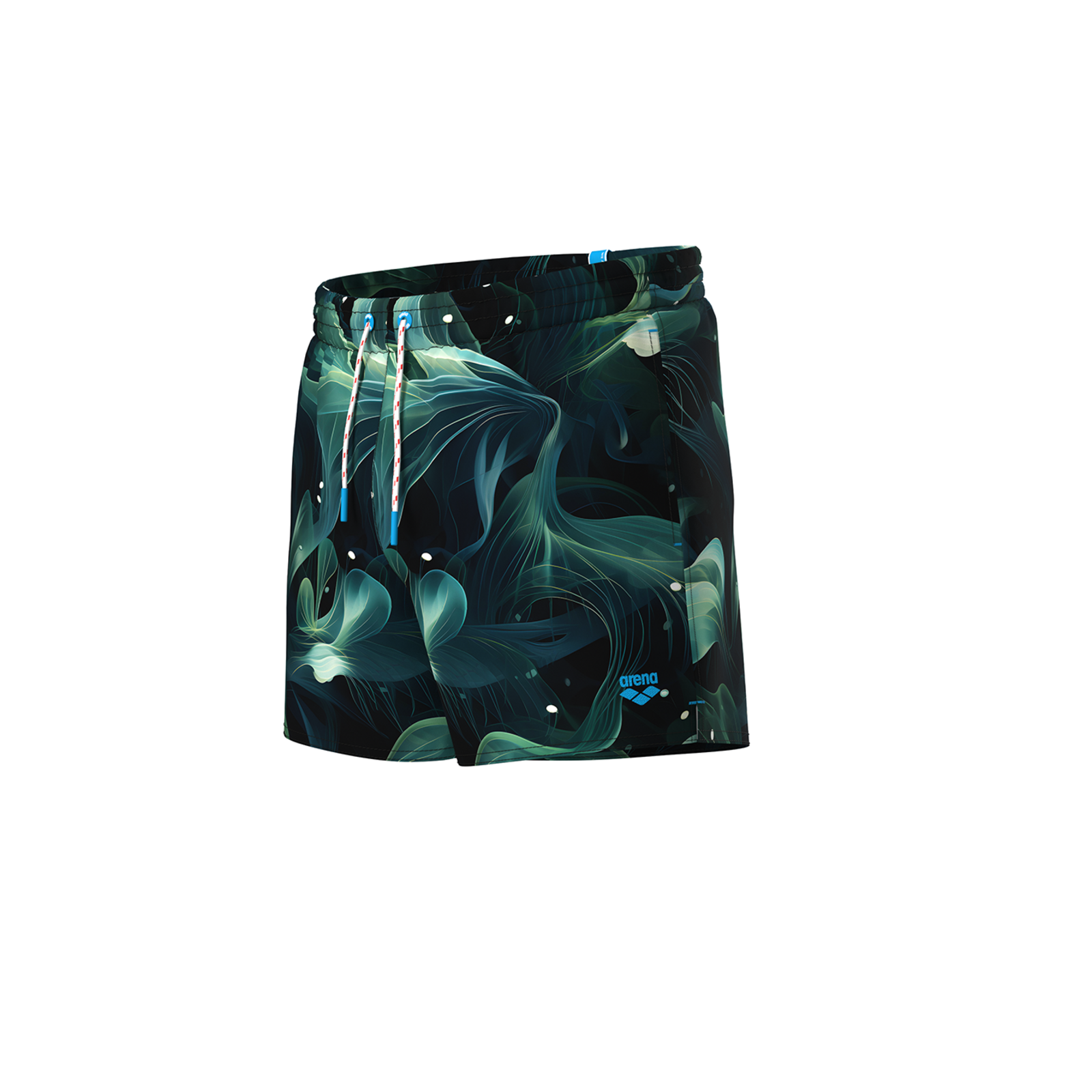 Arena M Beach Short Allover Beach Short Herren, schwarz, Grösse: XL