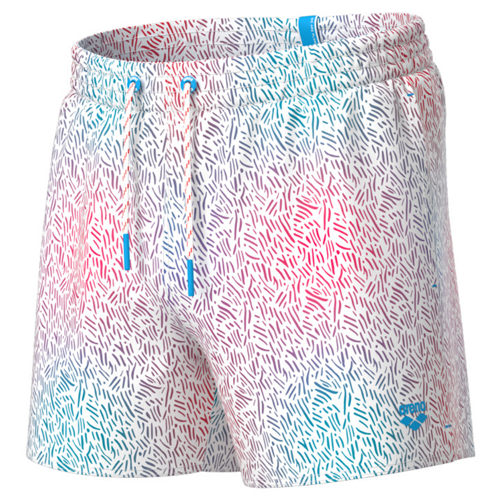 Arena M Beach Short Allover Beach Short Herren, mehrfarbig, Grösse: M