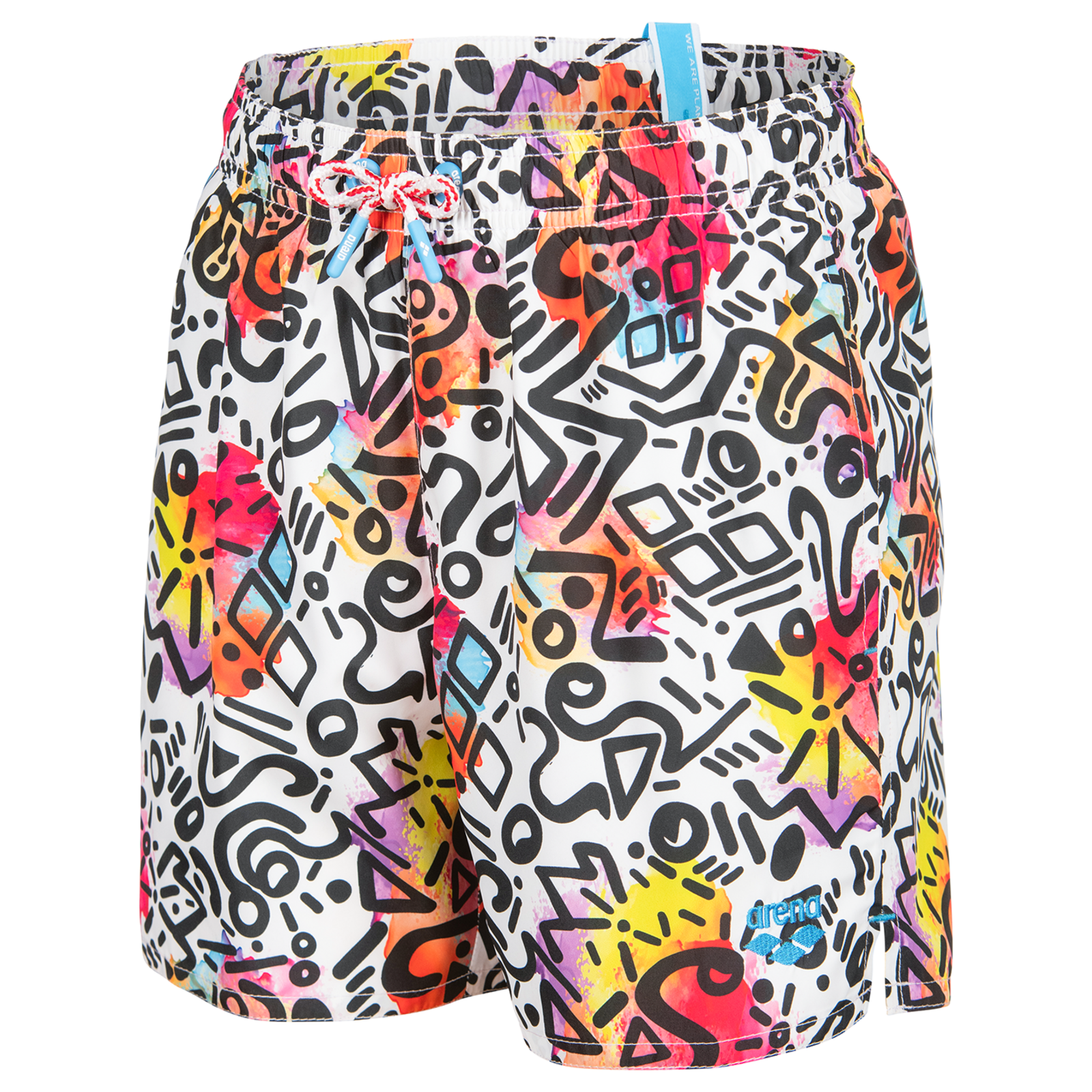 Arena B Beach Boxer Allover Beach Short Jungen, mehrfarbig, Grösse: 164