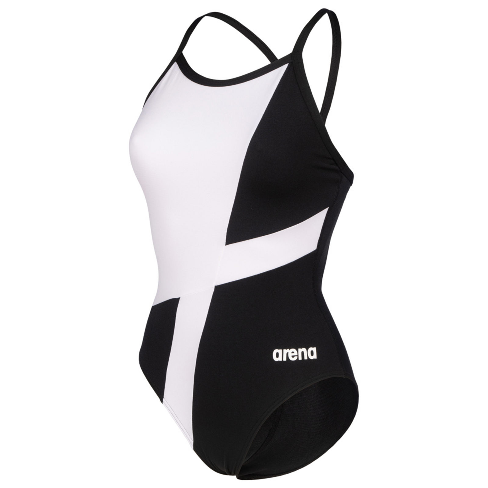 Arena W Arena Diamond Swimsuit Lightdrop Back Badeanzug Damen, mehrfarbig, Grösse: D 46