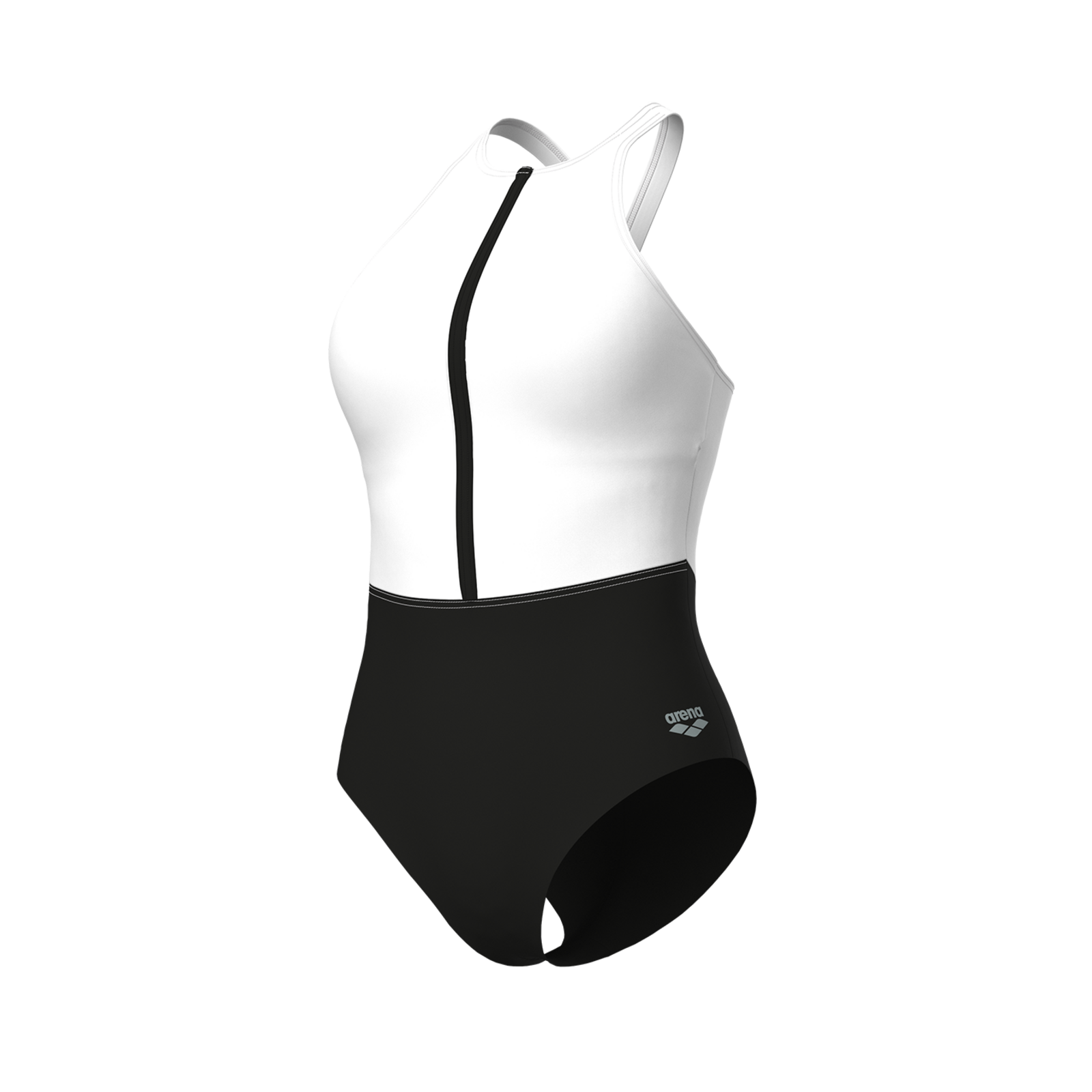Image of Arena W Arena Swimsuit Silvia Cross Back Figurformender Badeanzug Damen, mehrfarbig, Grösse: D 36