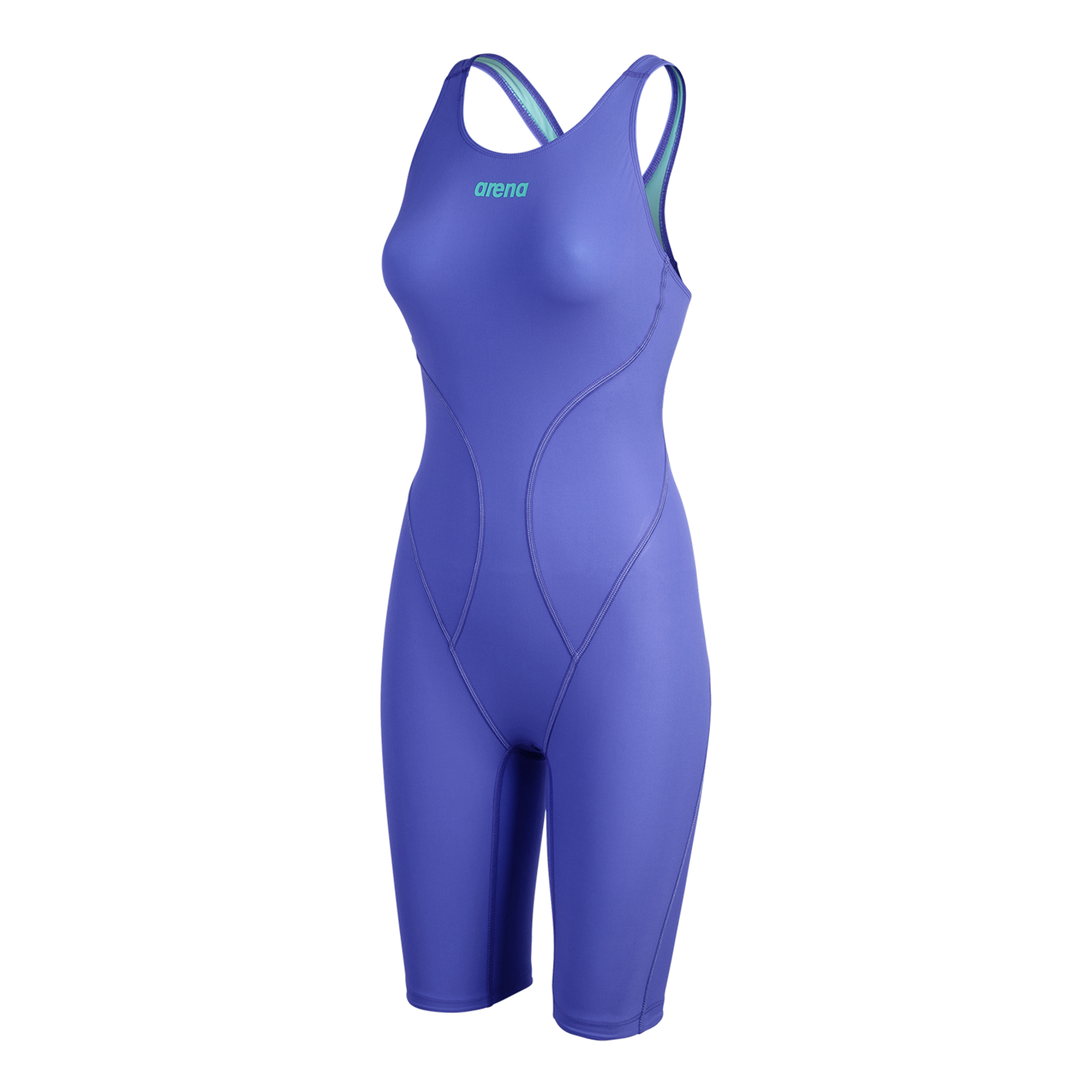 Arena W Powerskin Impulso Ob Wettkampfanzug Damen, blau, Grösse: D 30