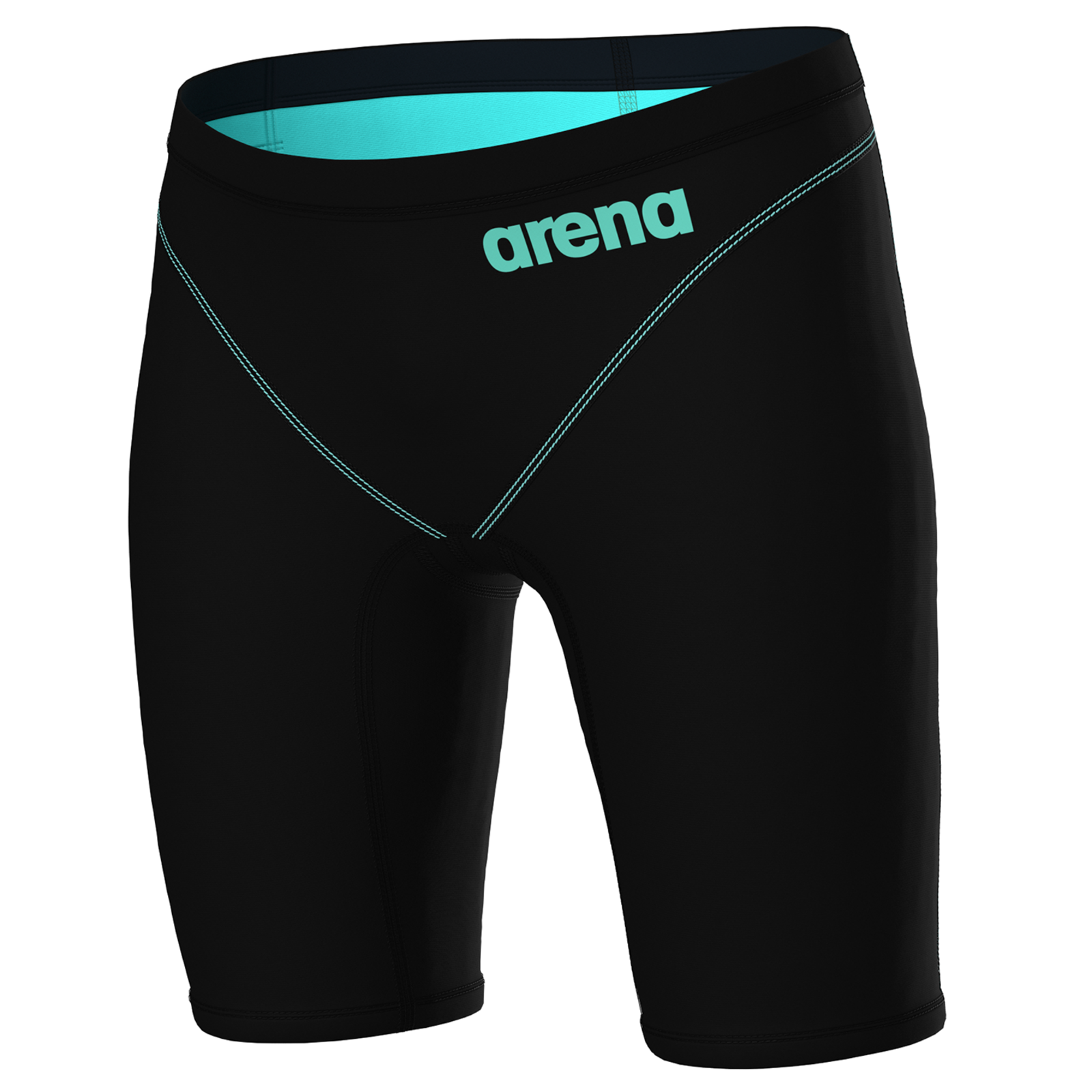Arena B Powerskin Impulso Wettkampfjammer Jr Jungen, schwarz, Grösse: 116