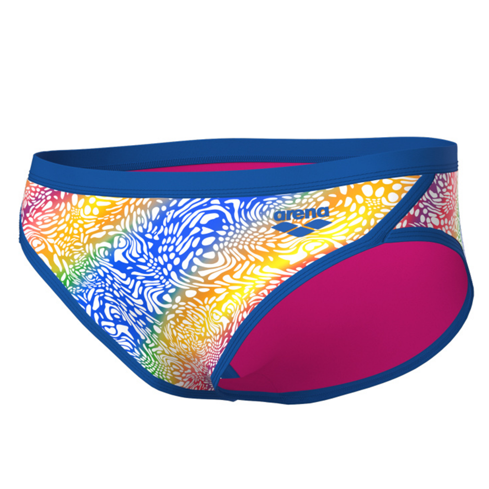 Arena M Arena Swim Briefs Printed Swim Slip Herren, mehrfarbig, Grösse: D 2