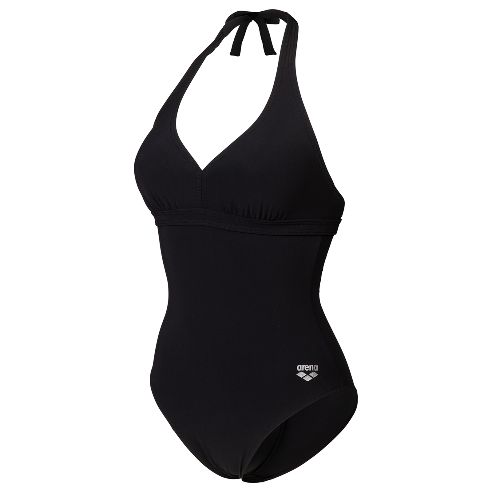 Arena W Arena Swimsuit Alessia Clip Back Figurformender Badeanzug Damen, schwarz, Grösse: D 38