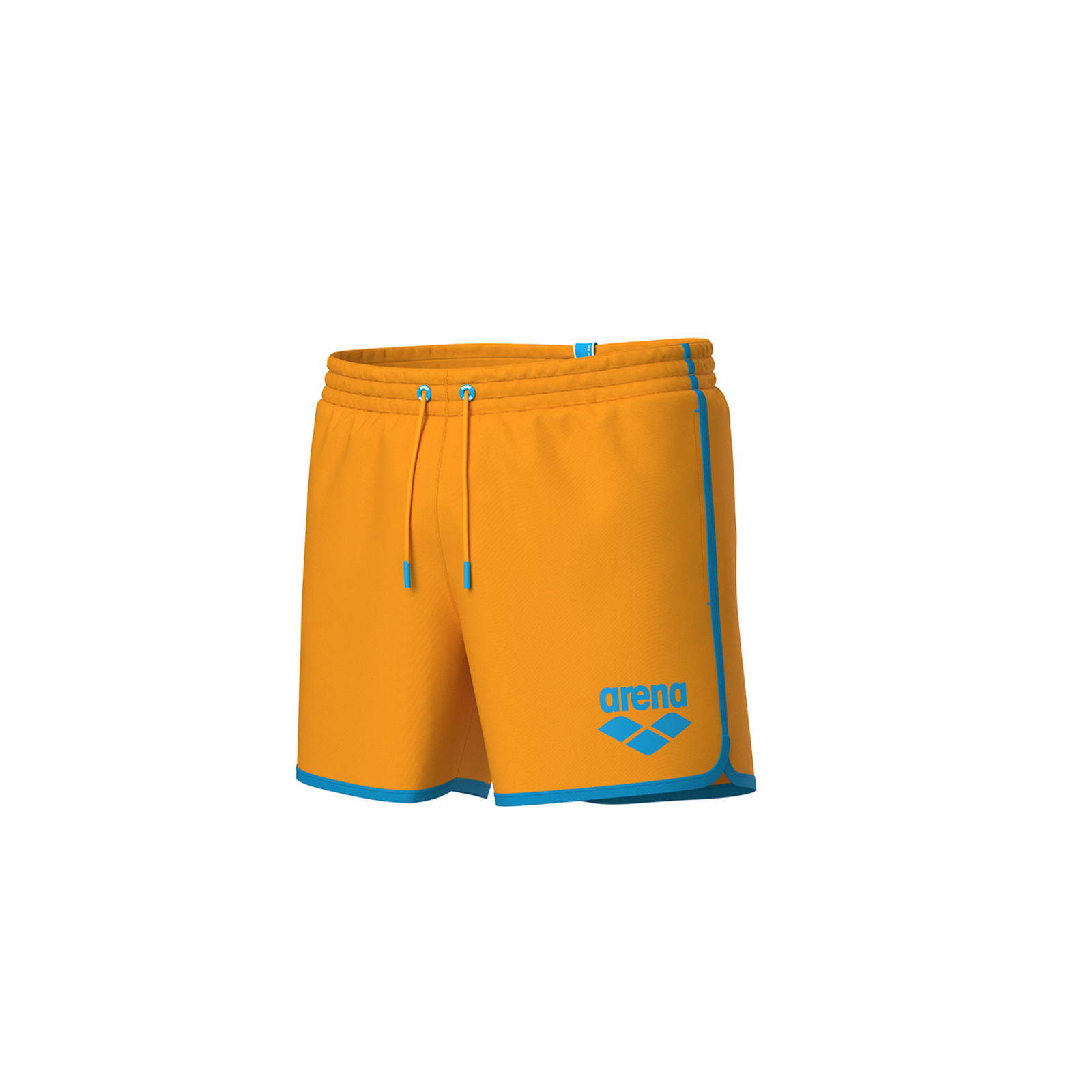 Arena M Arena Big Logo Borders Beach Short Herren, orange, Grösse: M