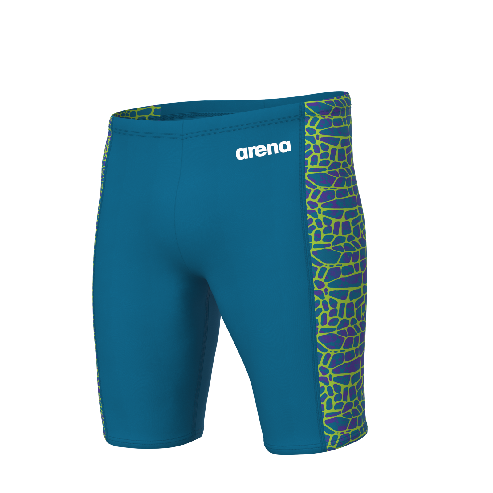 Arena M Arena Snakeskin Swim Jammer Swim Jammer Herren, blau, Grösse: D 4