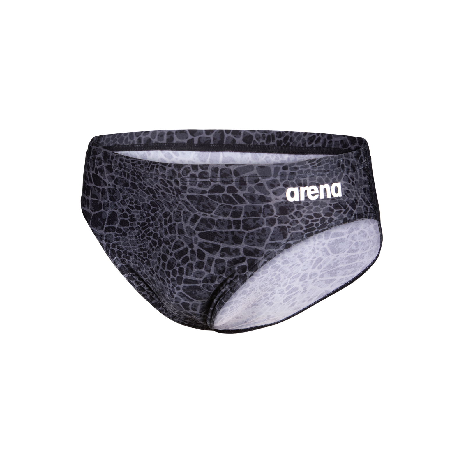 Arena M Arena Snakeskin Swim Briefs Swim Slip Herren, schwarz, Grösse: D 4