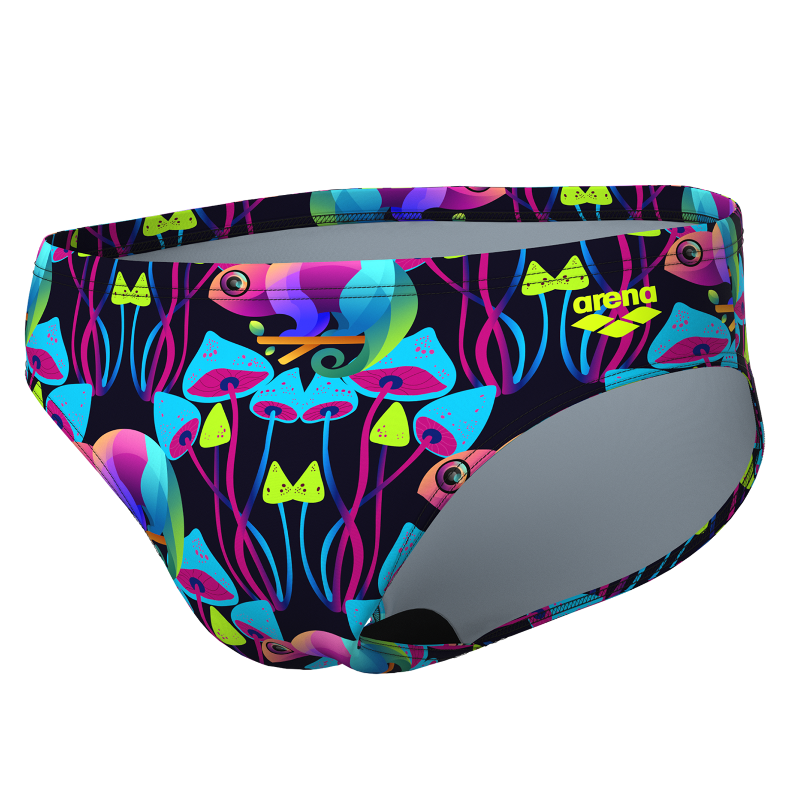 Arena M Arena Multi Chameleon Swim Brief Swim Slip Herren, schwarz, Grösse: D 1