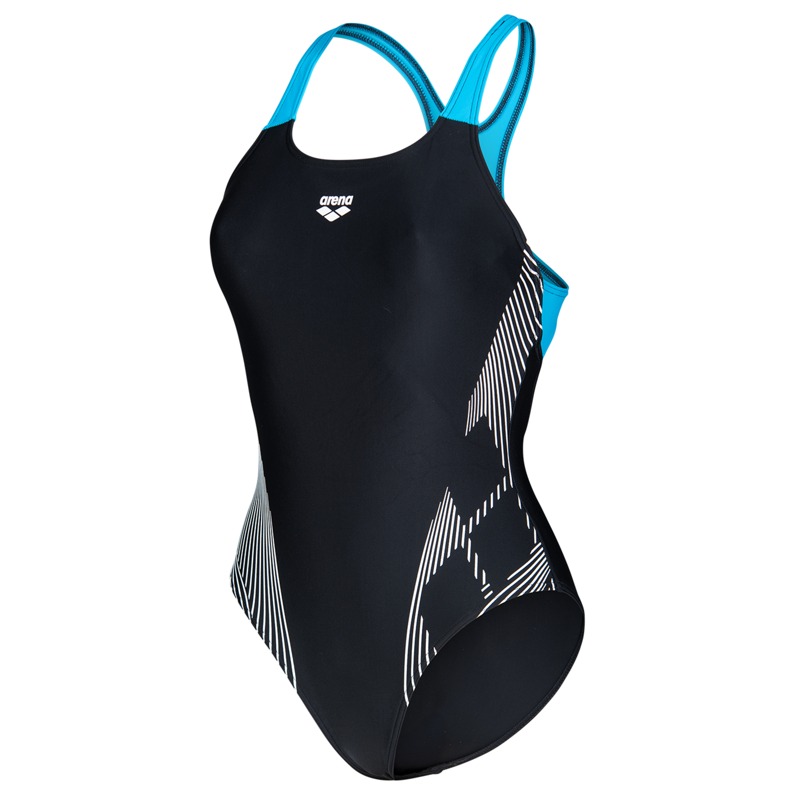 Image of Arena W Arena Lily Swimsuit Swim Pro Back Lb Badeanzug Damen, schwarz, Grösse: D 34