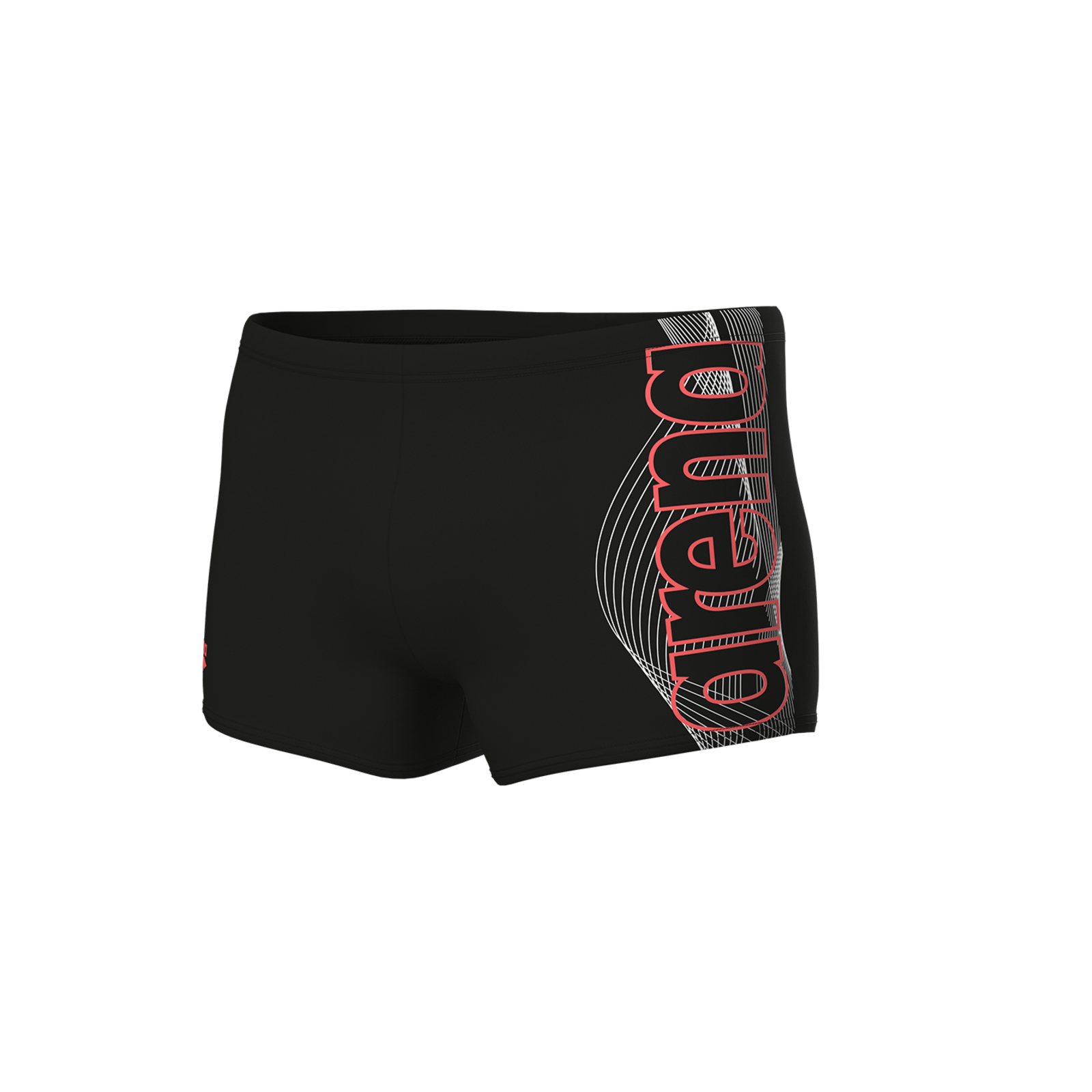 Arena M Arena Basic Swim Short Swim Short Herren, schwarz, Grösse: D 4