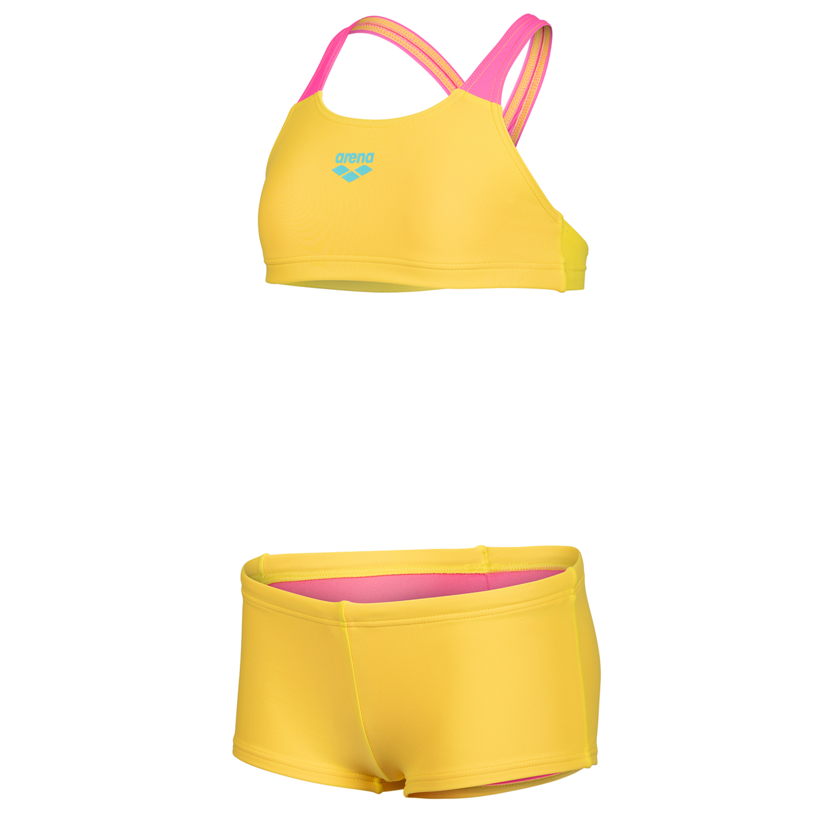 Image of Arena G Arena Bikini Solid L Bikini Set Mädchen, gelb, Grösse: 116