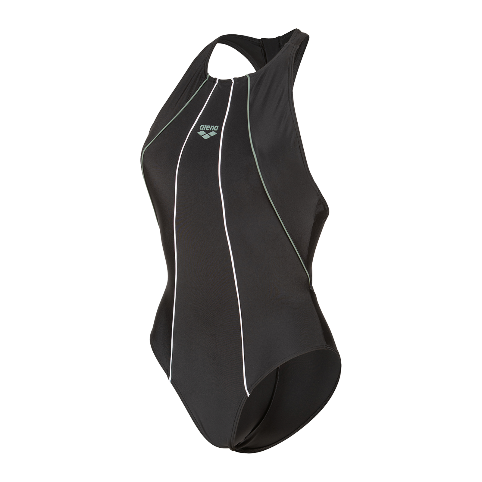 Image of Arena W Arena Merydian Swimsuit One Piece Badeanzug Damen, schwarz, Grösse: D 34
