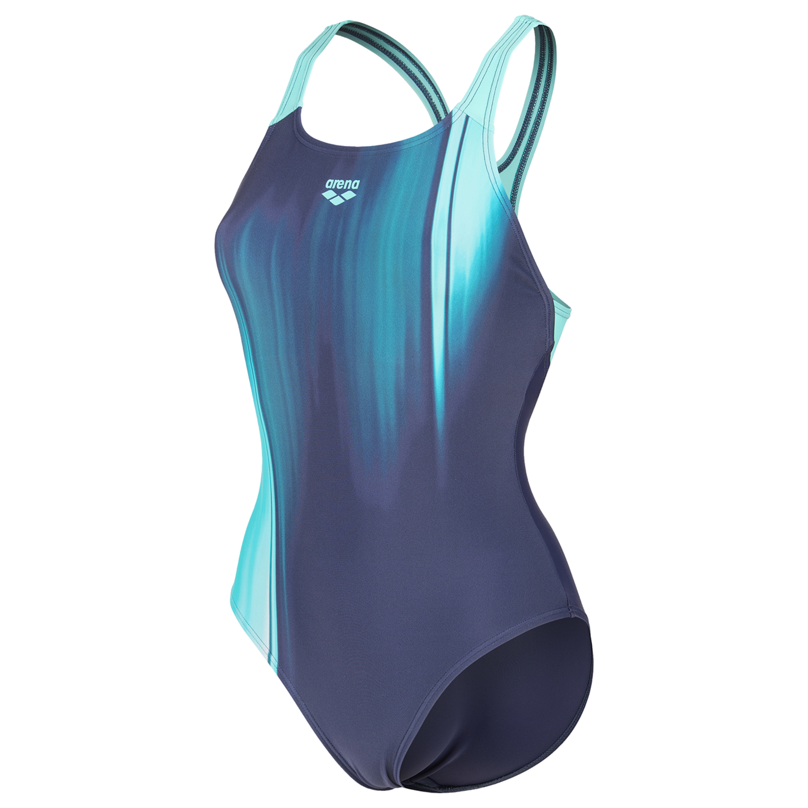 Arena W Arena Light Swimsuit Swim Pro Back Lb Badeanzug Damen, blau, Grösse: D 36