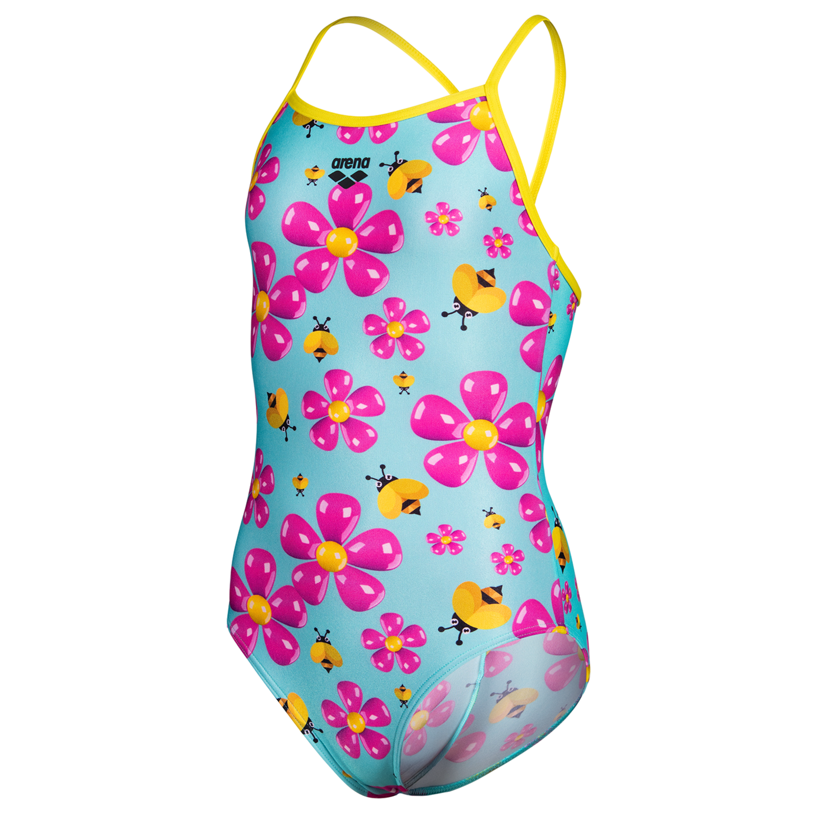 Arena G Arena Spring Swimsuit Lightdrop Back Badeanzug Mädchen, mehrfarbig, Grösse: 152